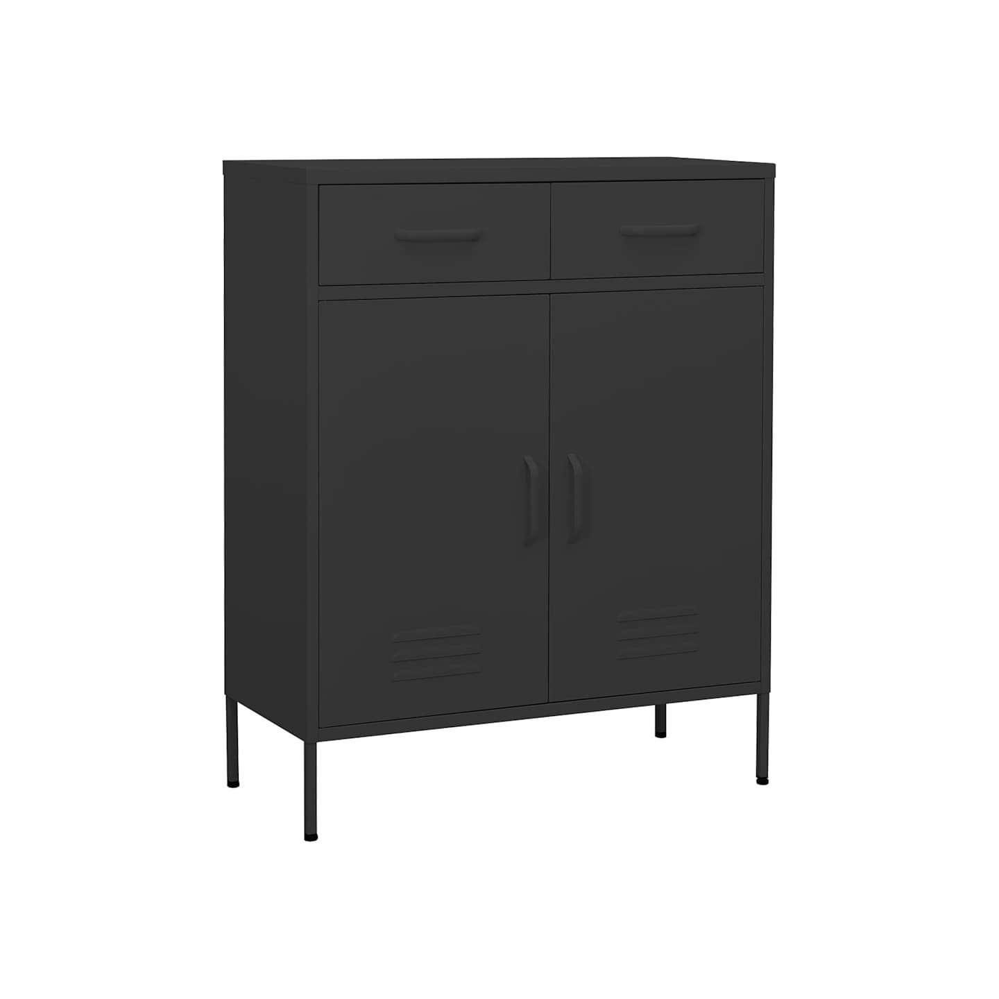 Armoire de rangement Anthracite 80x35x101,5 cm Acier