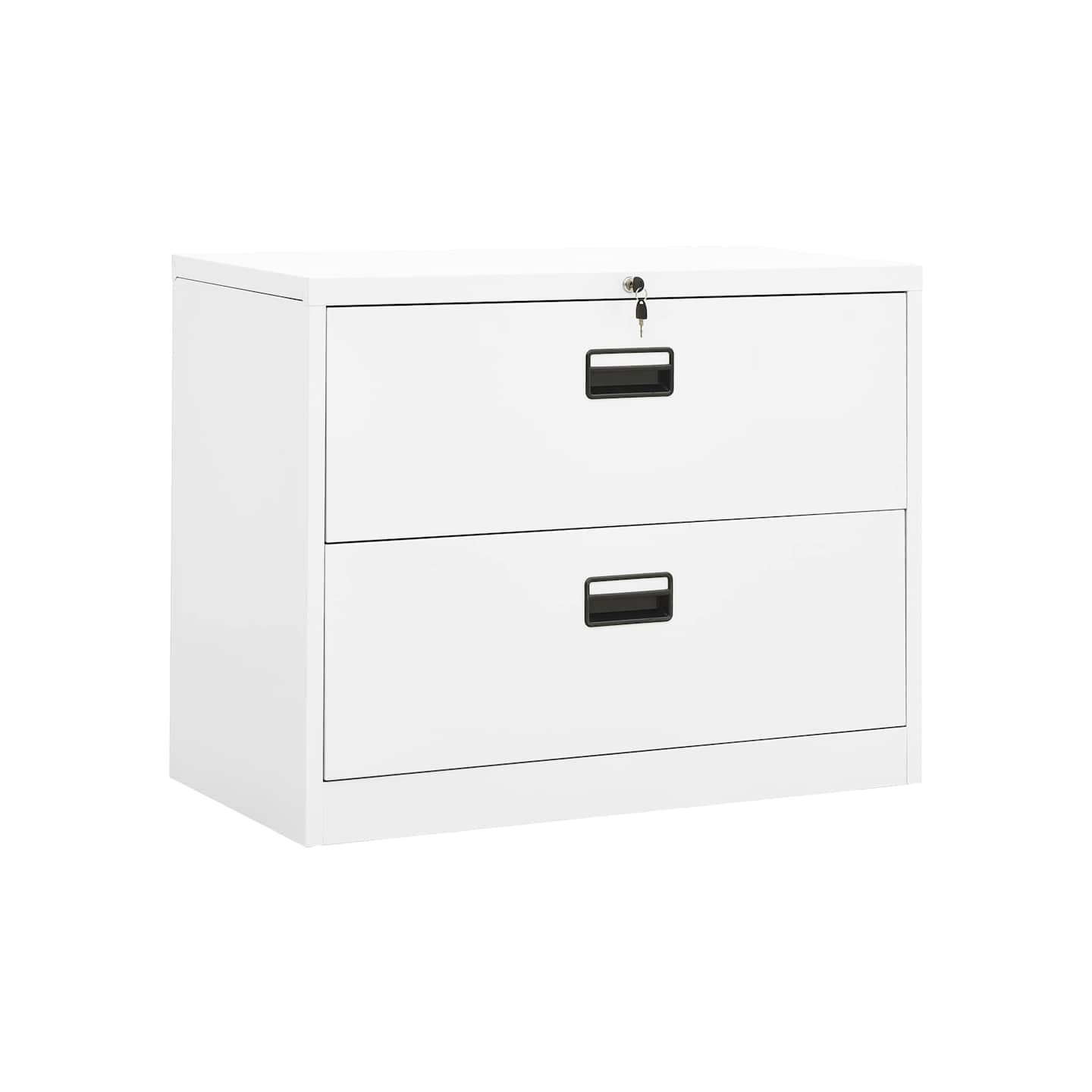 Classeur Blanc 90x46x72,5 cm Acier