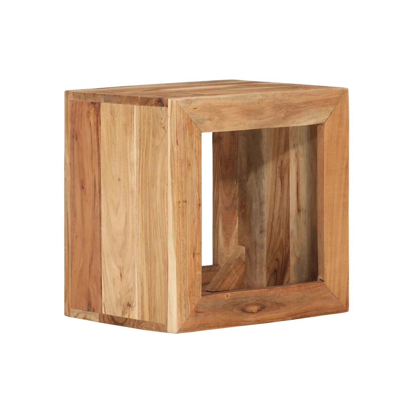 Tabouret 40x30x40 cm Bois d'acacia solide