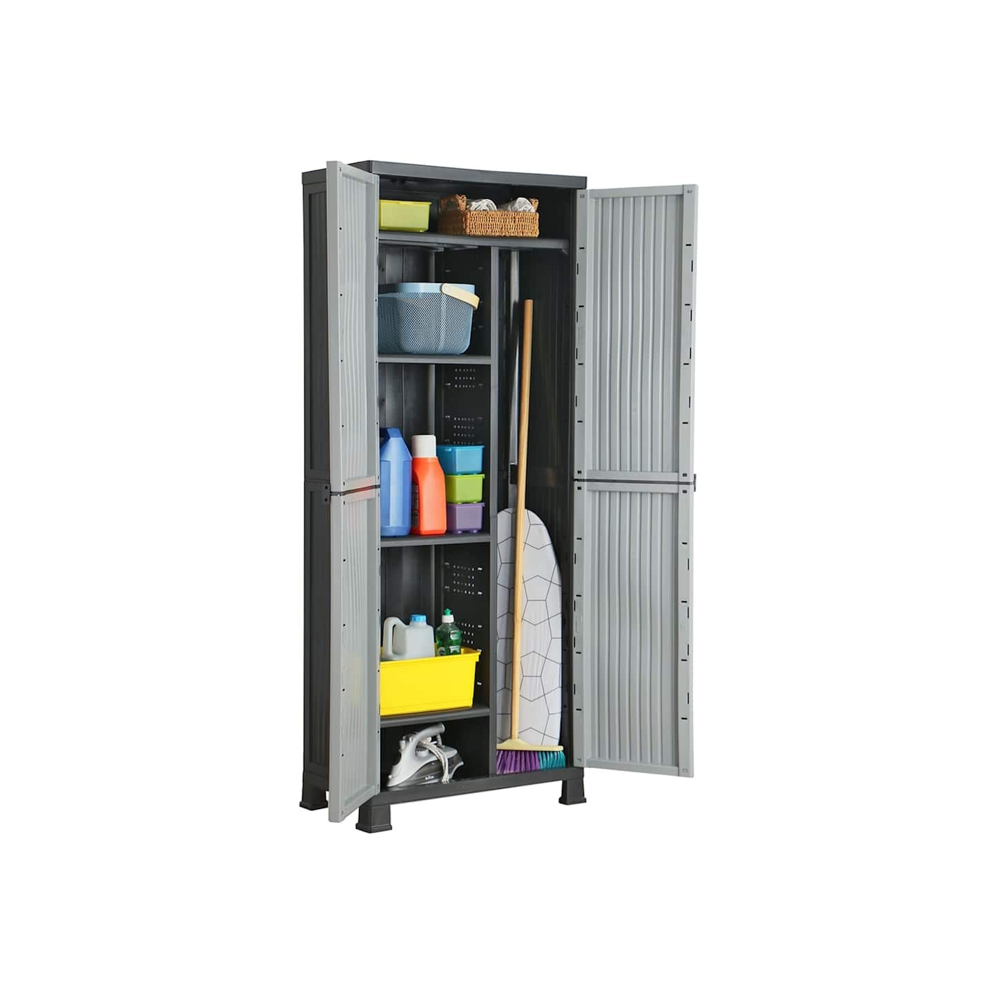 Armoire en plastique 68x39x171,5 cm