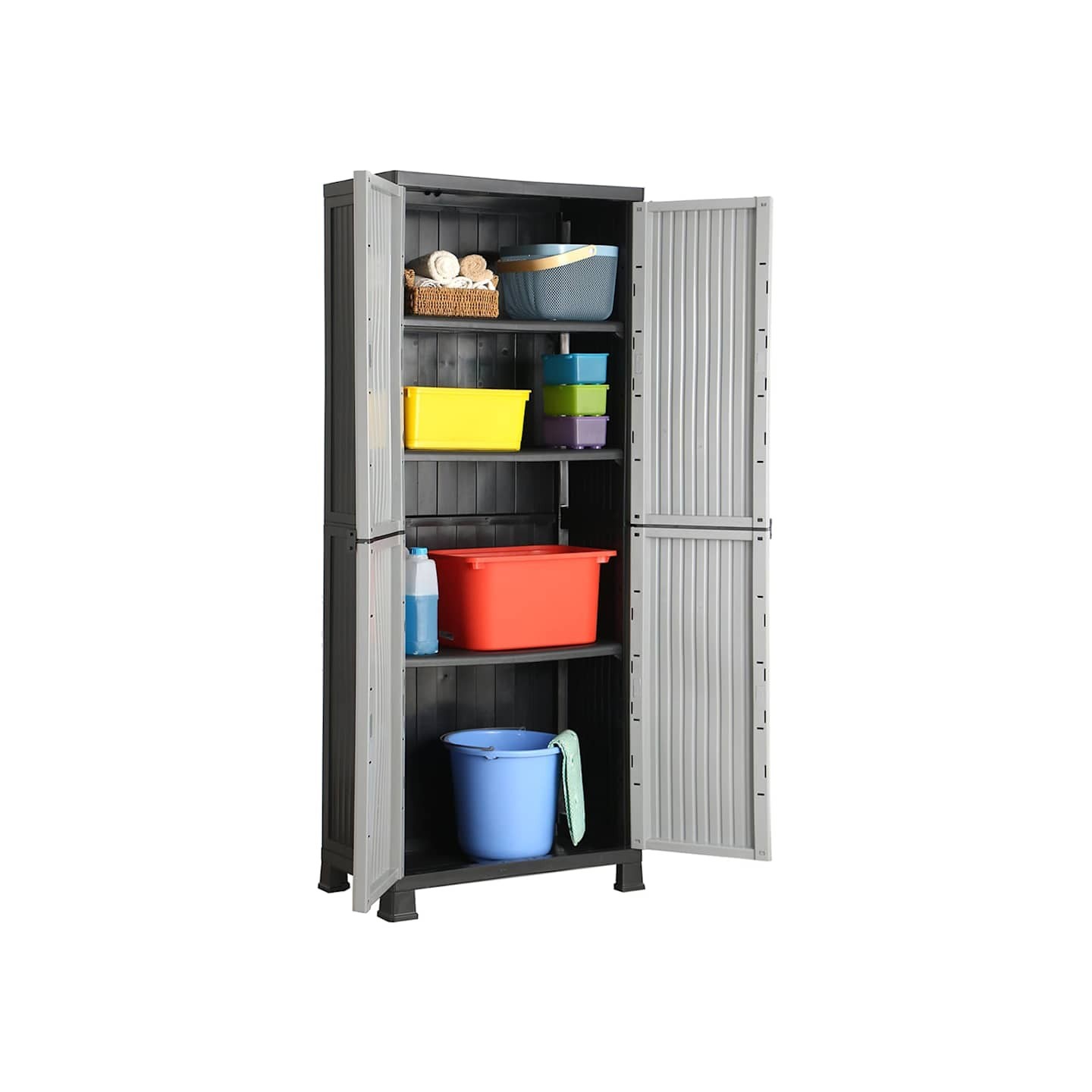 Armoire en plastique 68x39x171,5 cm
