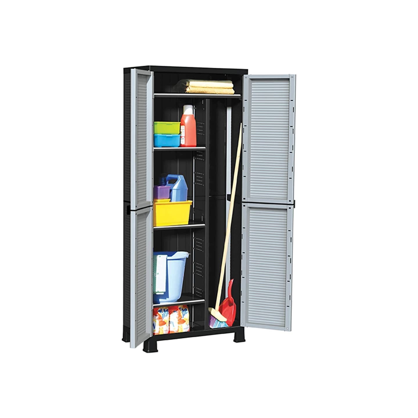 Armoire en plastique 68x39x171,5 cm