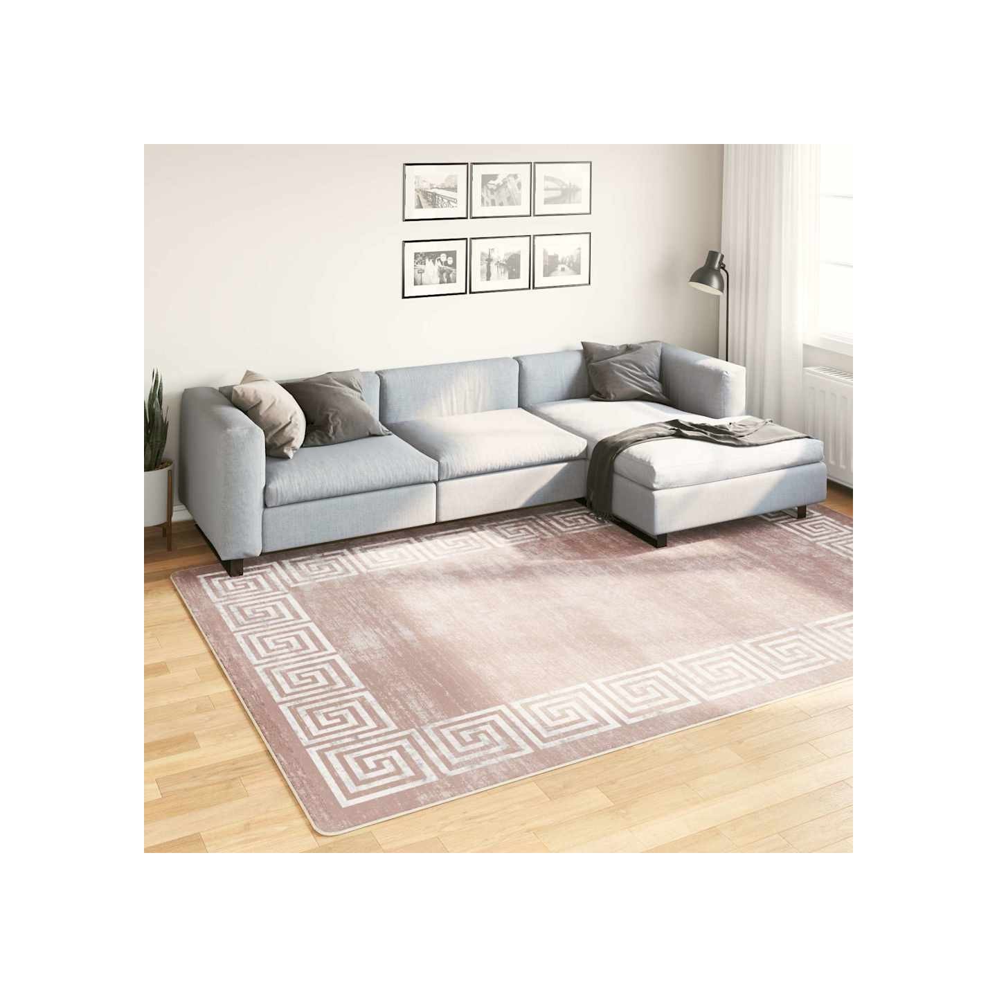 Tapis lavable 190x300 cm beige
