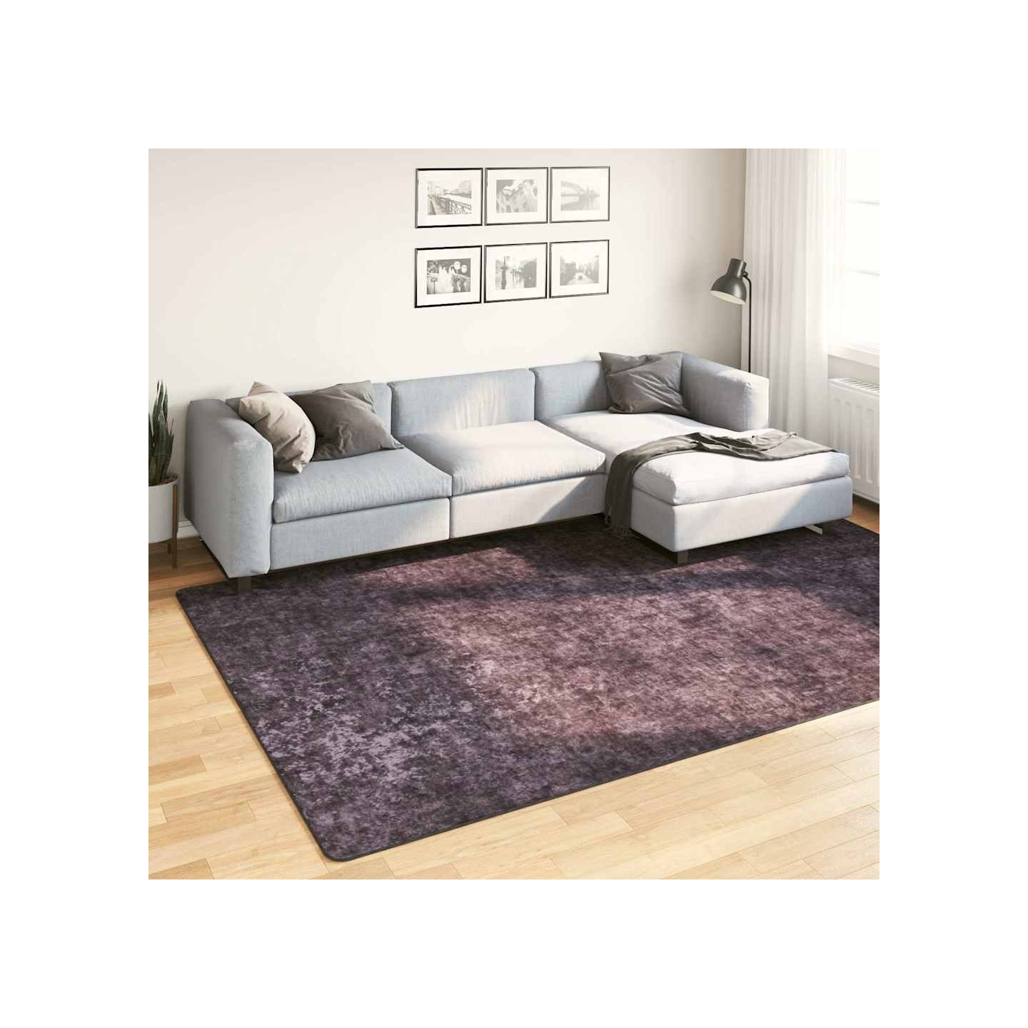 Tapis lavable 190x300 cm anthracite