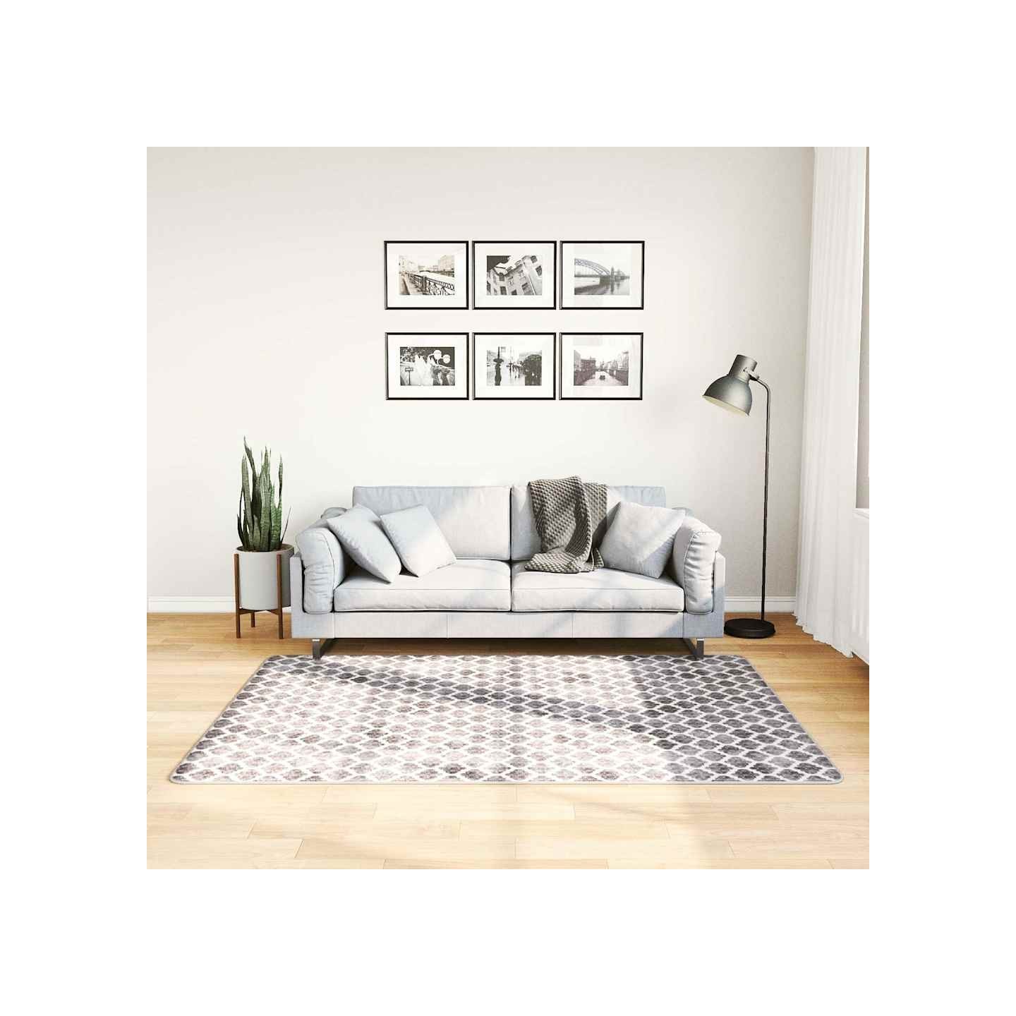 Tapis lavable 120x180 cm multicolore