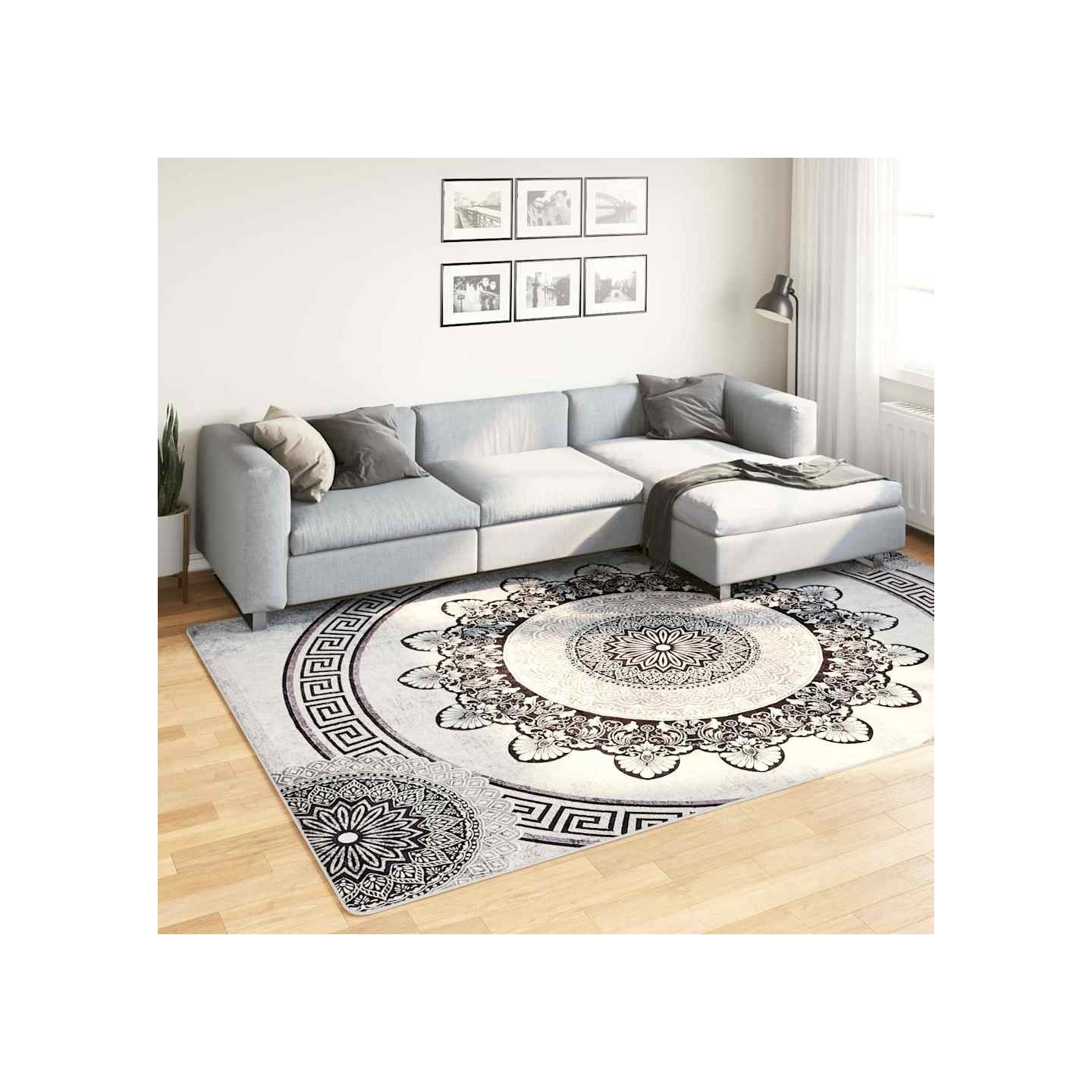 Tapis lavable 190x300 cm multicolore