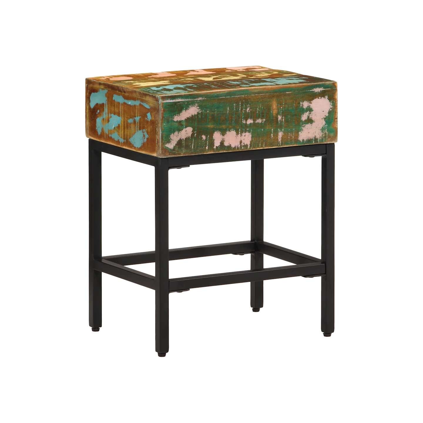 Table d'appoint 40x30x51 cm Bois massif de récupération