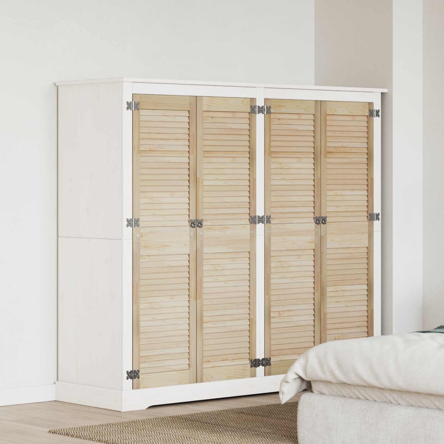 Porte de Cabinet 4 pièces Naturel 140,5 x 39,5 cm