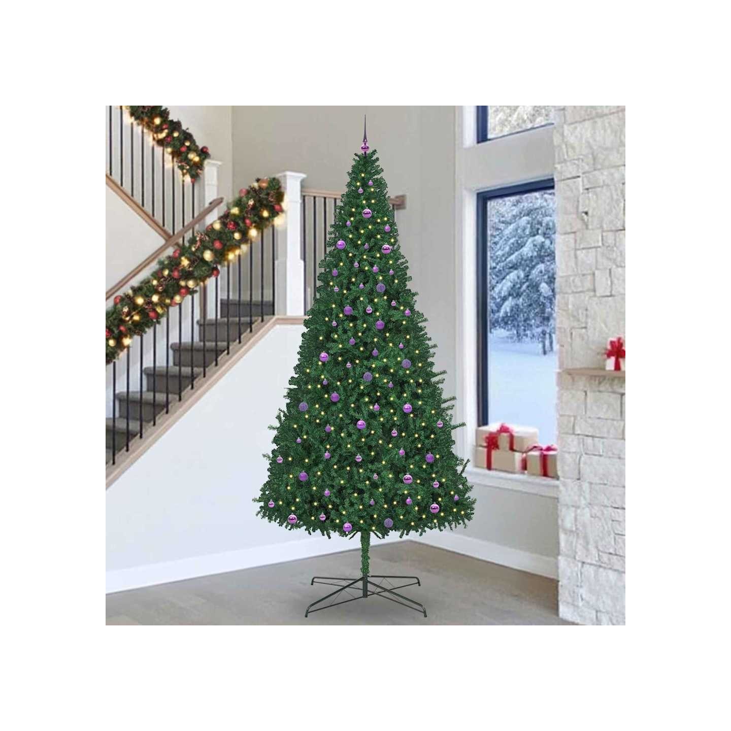 Sapin de Noël Vert 400 cm PVC