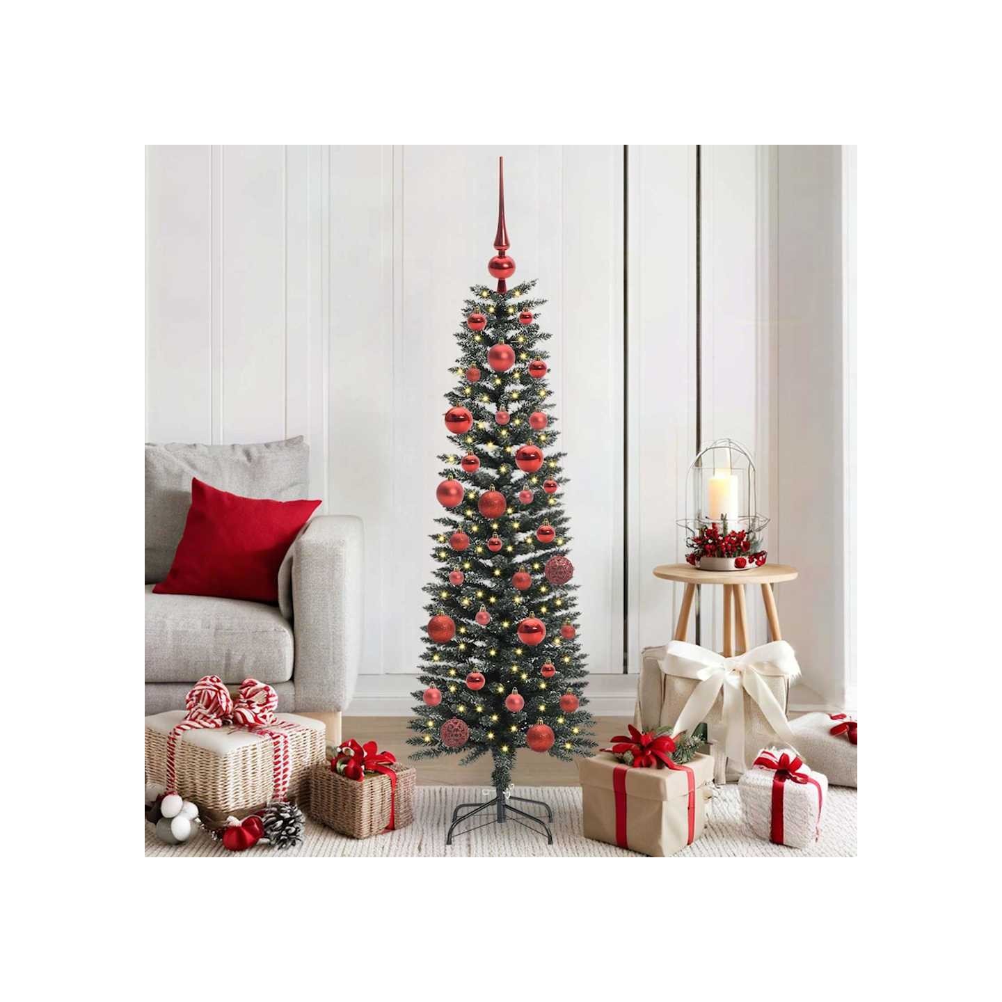 Sapin de Noël artificiel Vert 150 cm PVC, plastique et acier