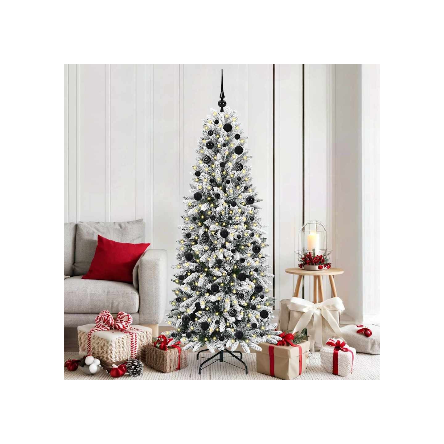 Sapin de Noël artificiel Blanc 180 cm