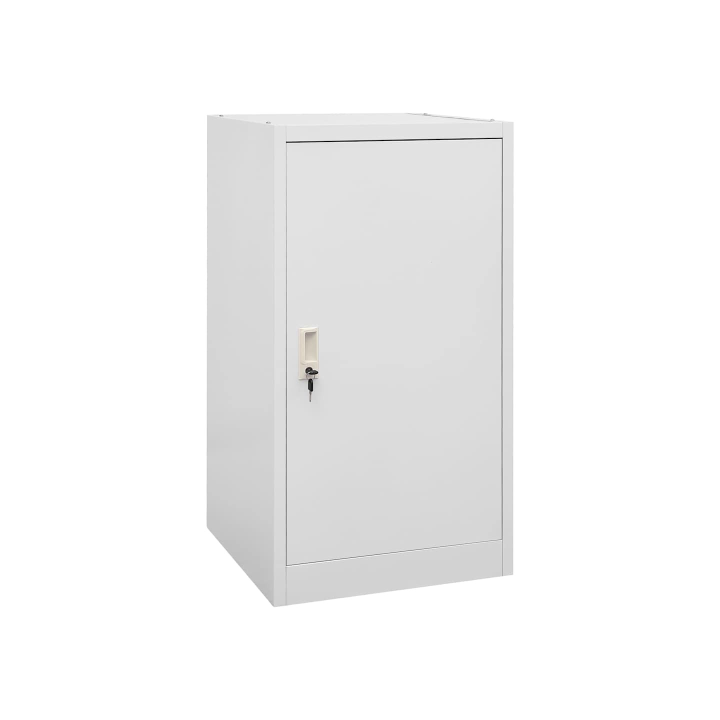 Armoire à selles Gris clair 53x53x105 cm Acier