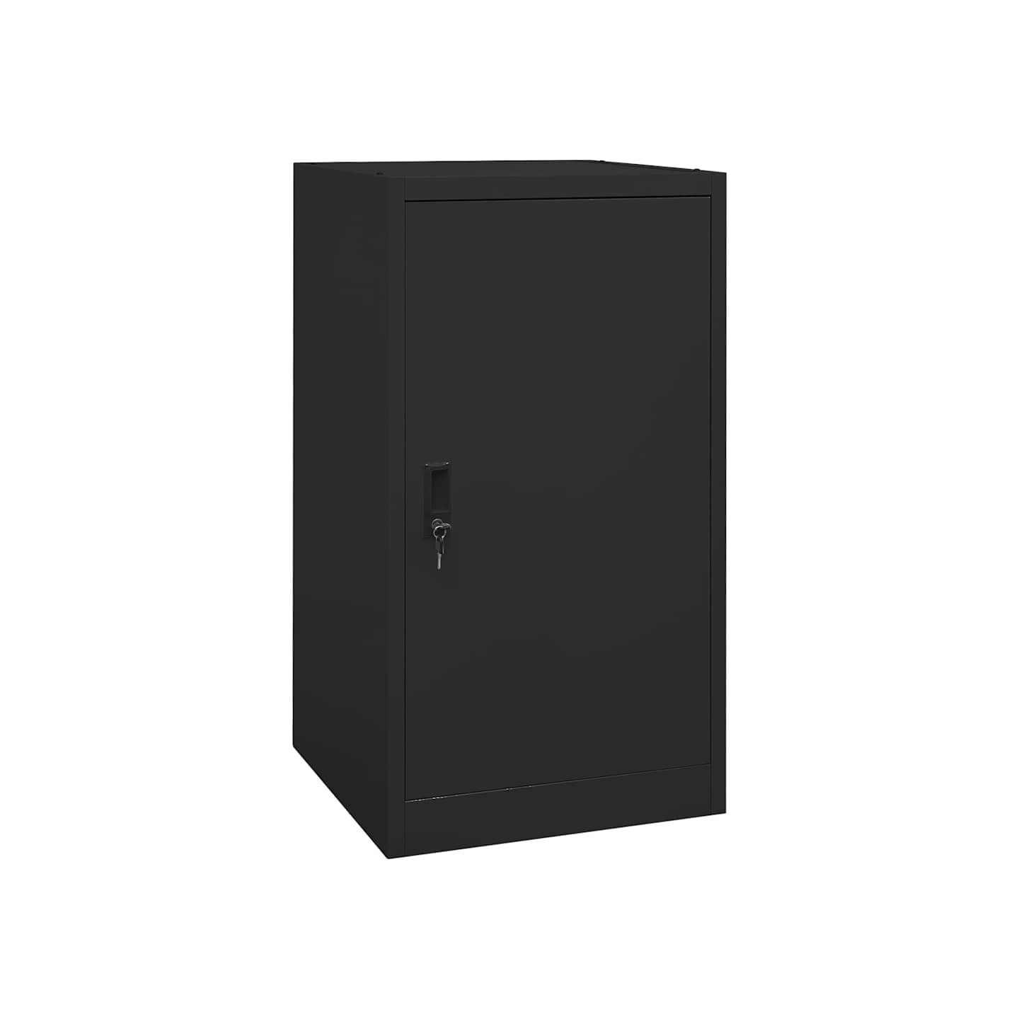 Armoire à selles Noir 53x53x105 cm Acier