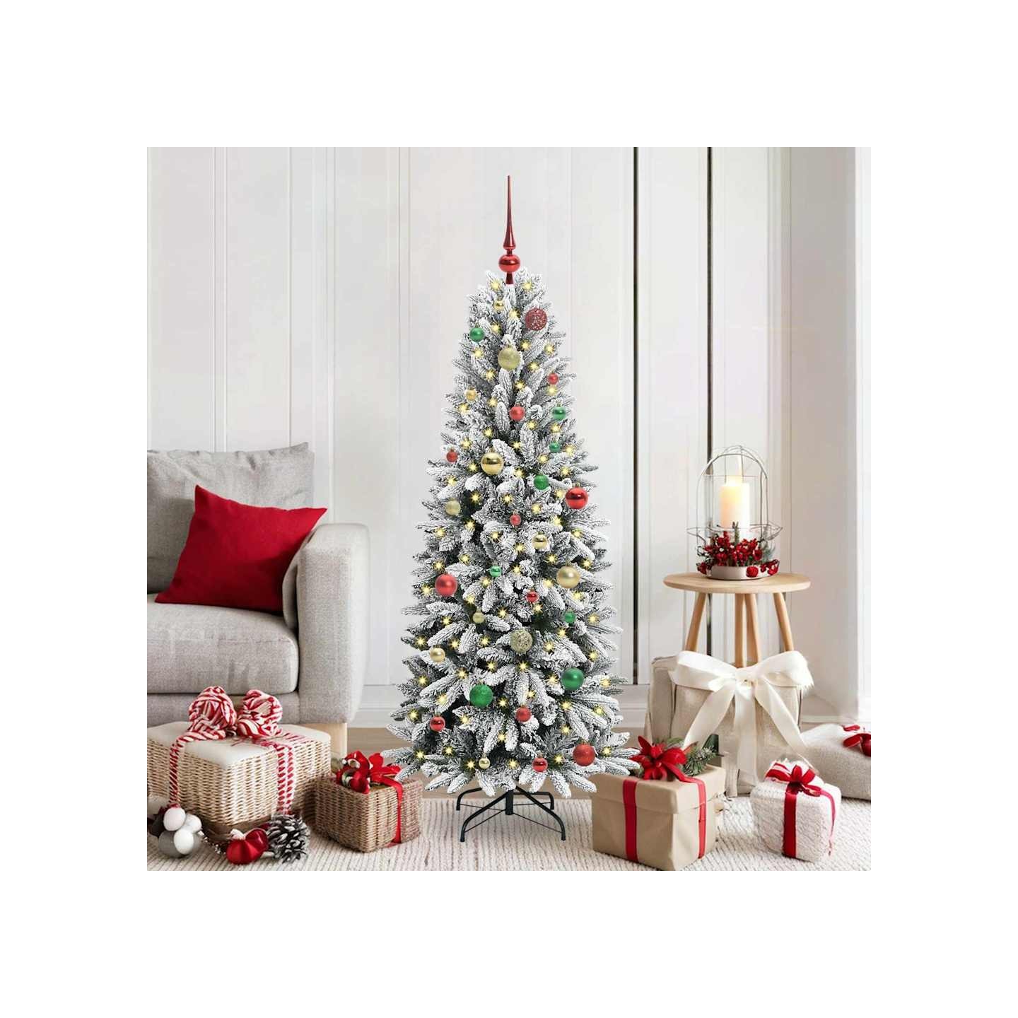 Sapin de Noël artificiel Blanc 150 cm