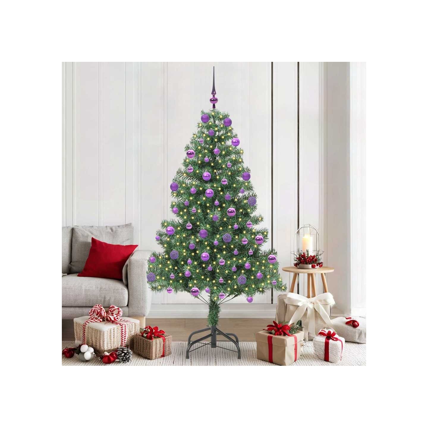 Sapin de Noël Vert 210 cm PVC