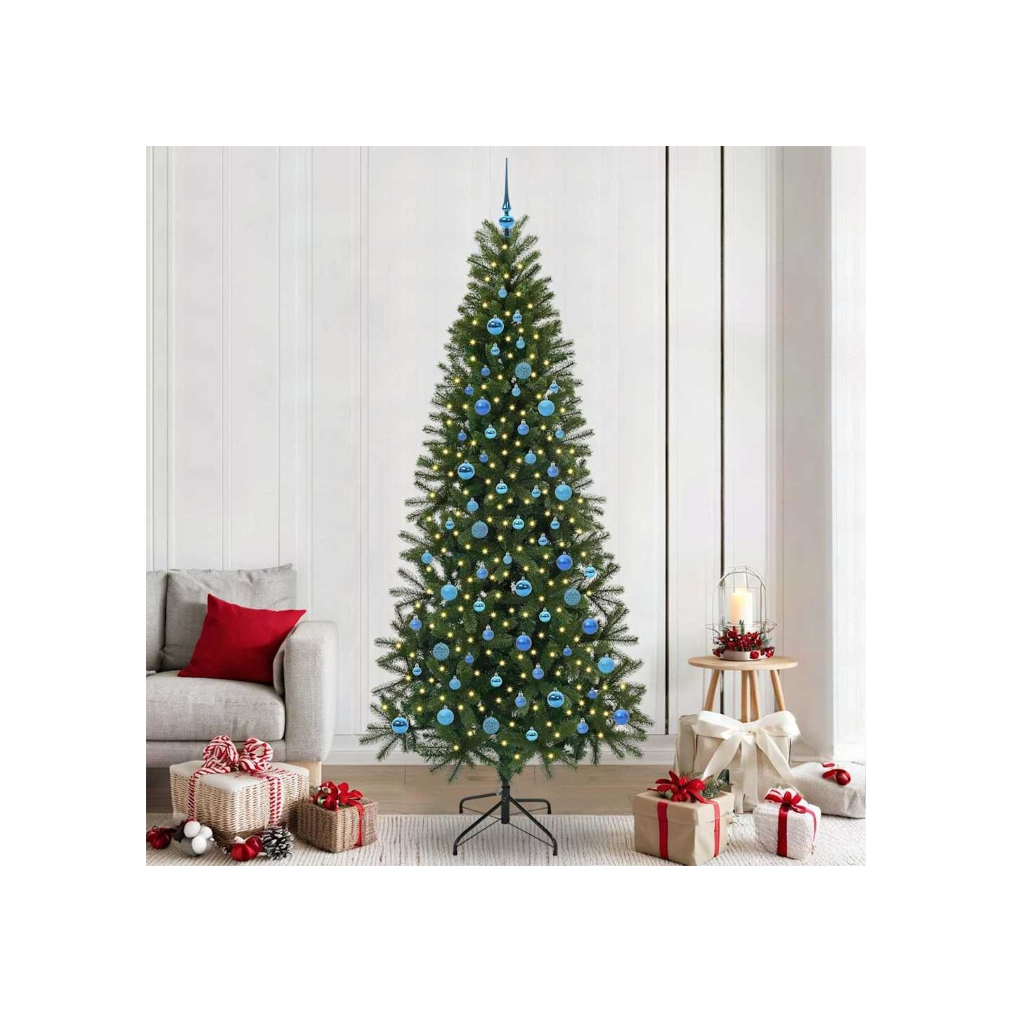 Sapin de Noël artificiel Vert 240 cm PE et PVC