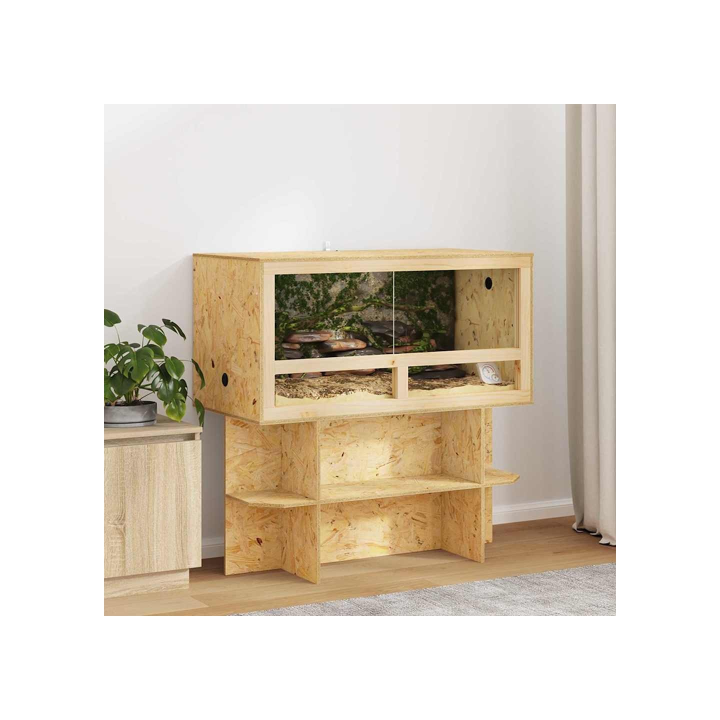 Terrarium Marron 100 x 50 x 100 cm OSB