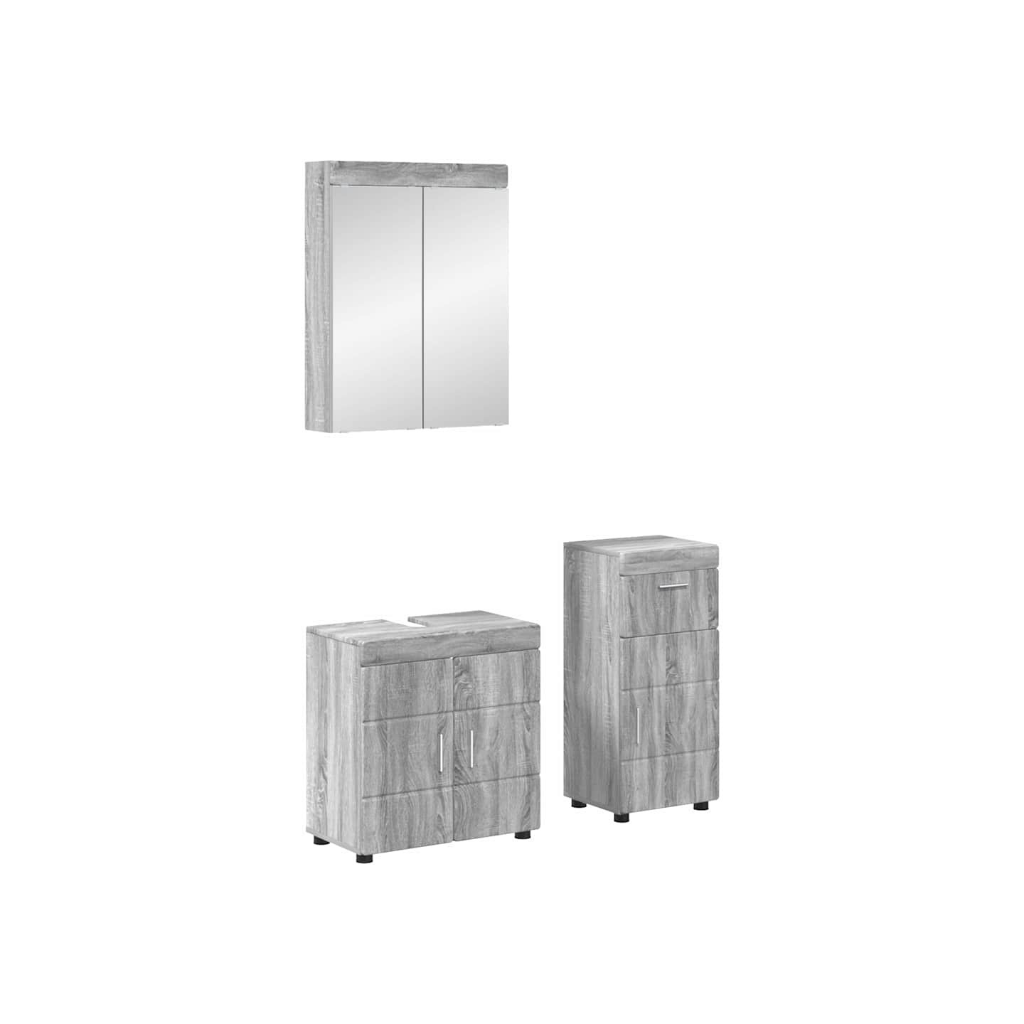 Ensemble de mobilier de salle de bain TULUM 3 pièces