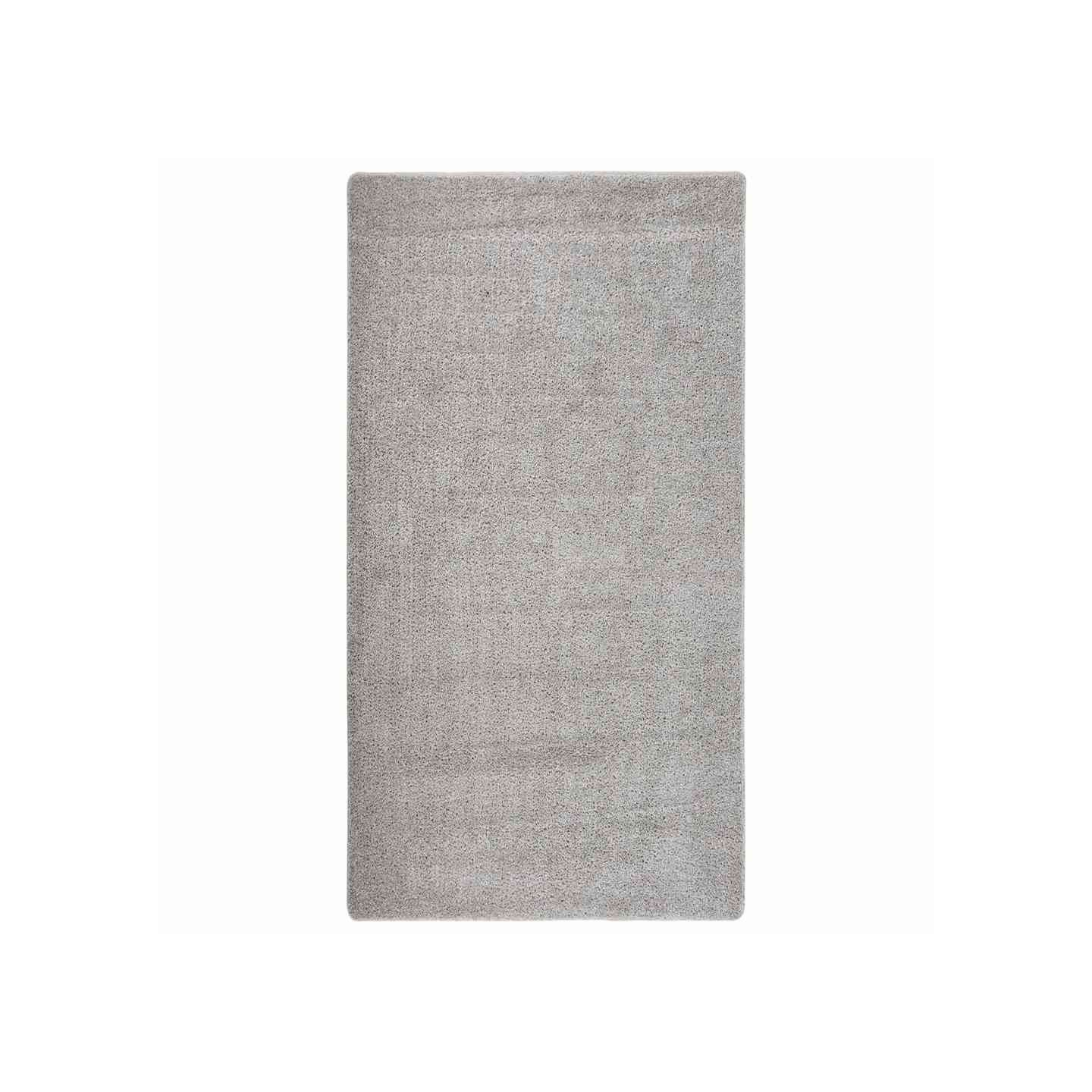 Tapis shaggy antidérapant Gris clair 80x150 cm