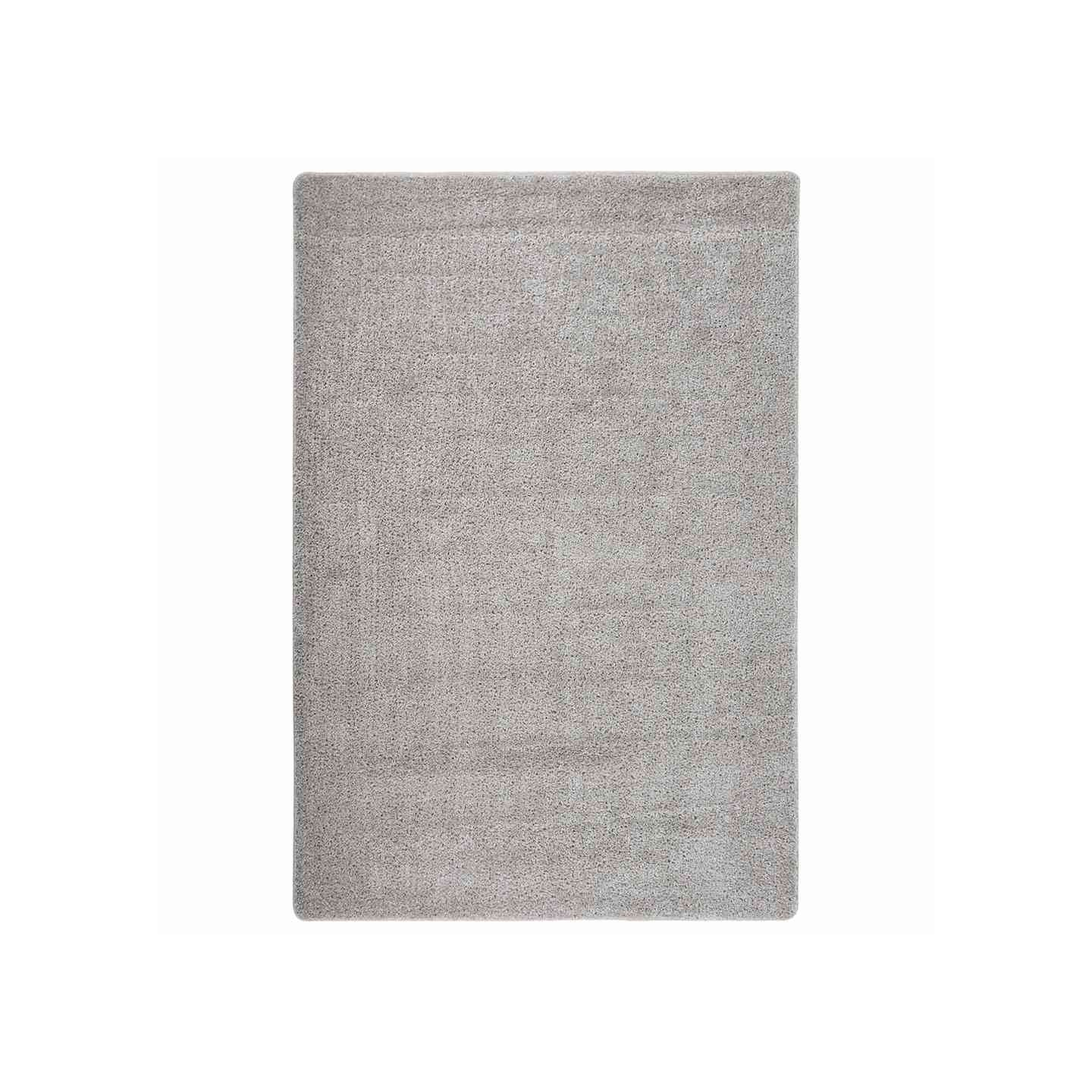 Tapis shaggy antidérapant Gris clair 140x200 cm