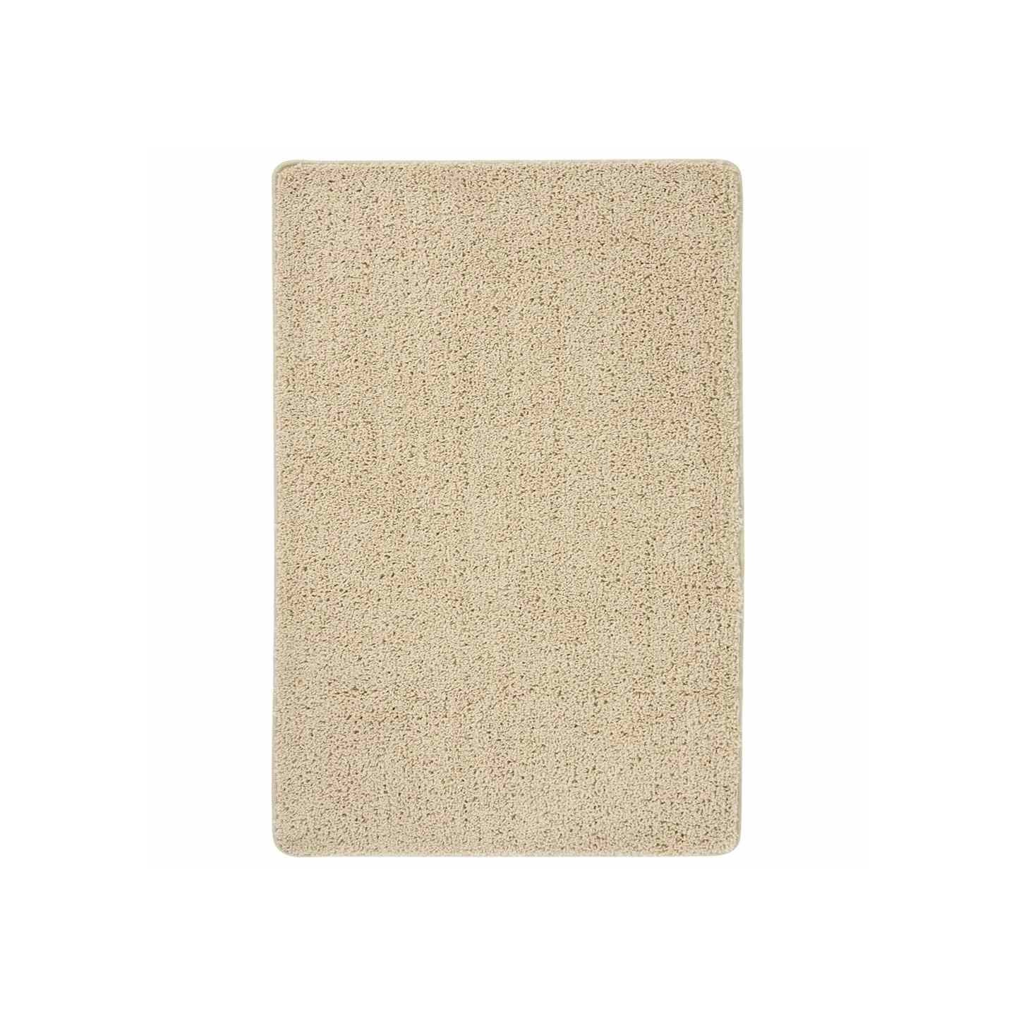 Tapis shaggy antidérapant Crème 140x200 cm