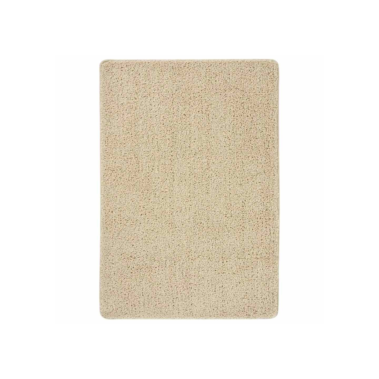 Tapis shaggy antidérapant Crème 120x170 cm
