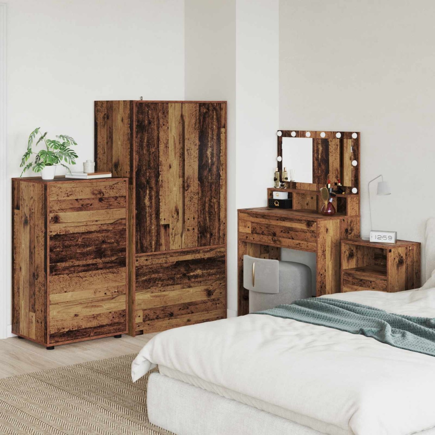Armoires de rangement 60 x 48 x 105 cm Bois d'ingénierie