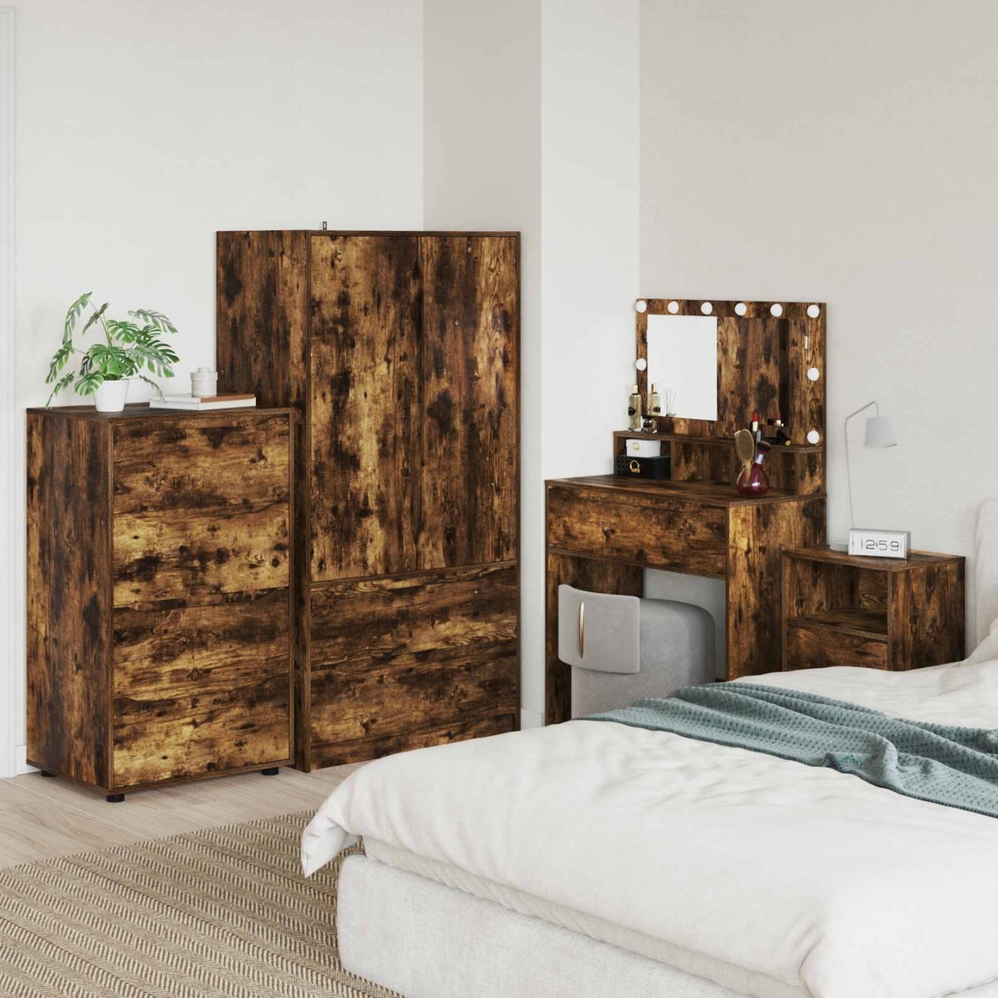 Armoires de rangement 60 x 48 x 105 cm Bois d'ingénierie