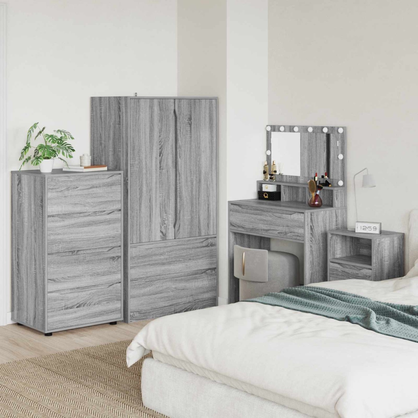 Armoires de rangement 60 x 48 x 105 cm Bois d'ingénierie