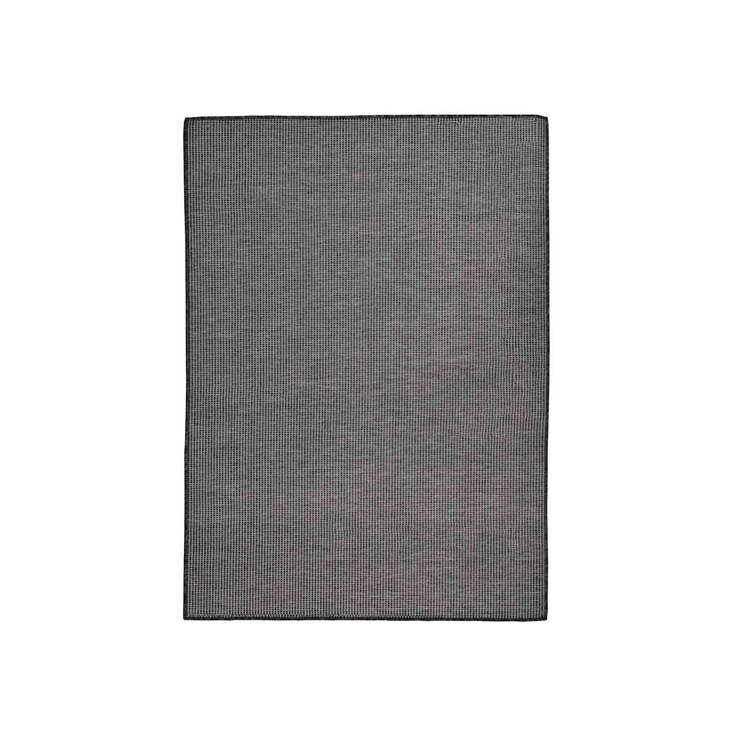 Tapis à tissage plat d'extérieur 200x280 cm Gris