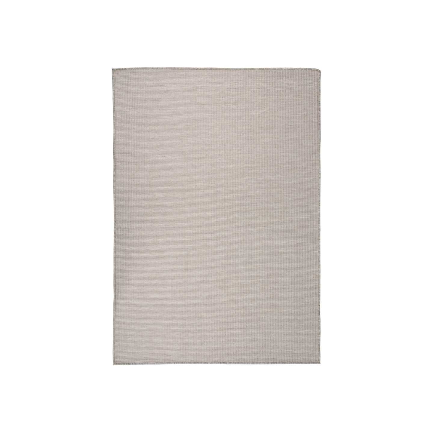 Tapis à tissage plat d'extérieur 160x230 cm gris clair
