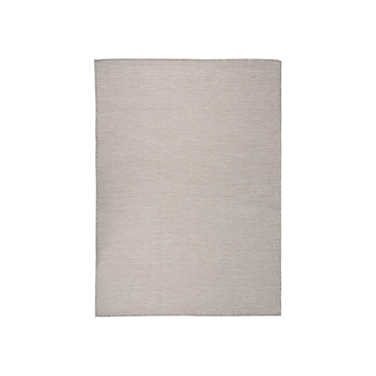 Tapis à tissage plat d'extérieur 200x280 cm gris clair