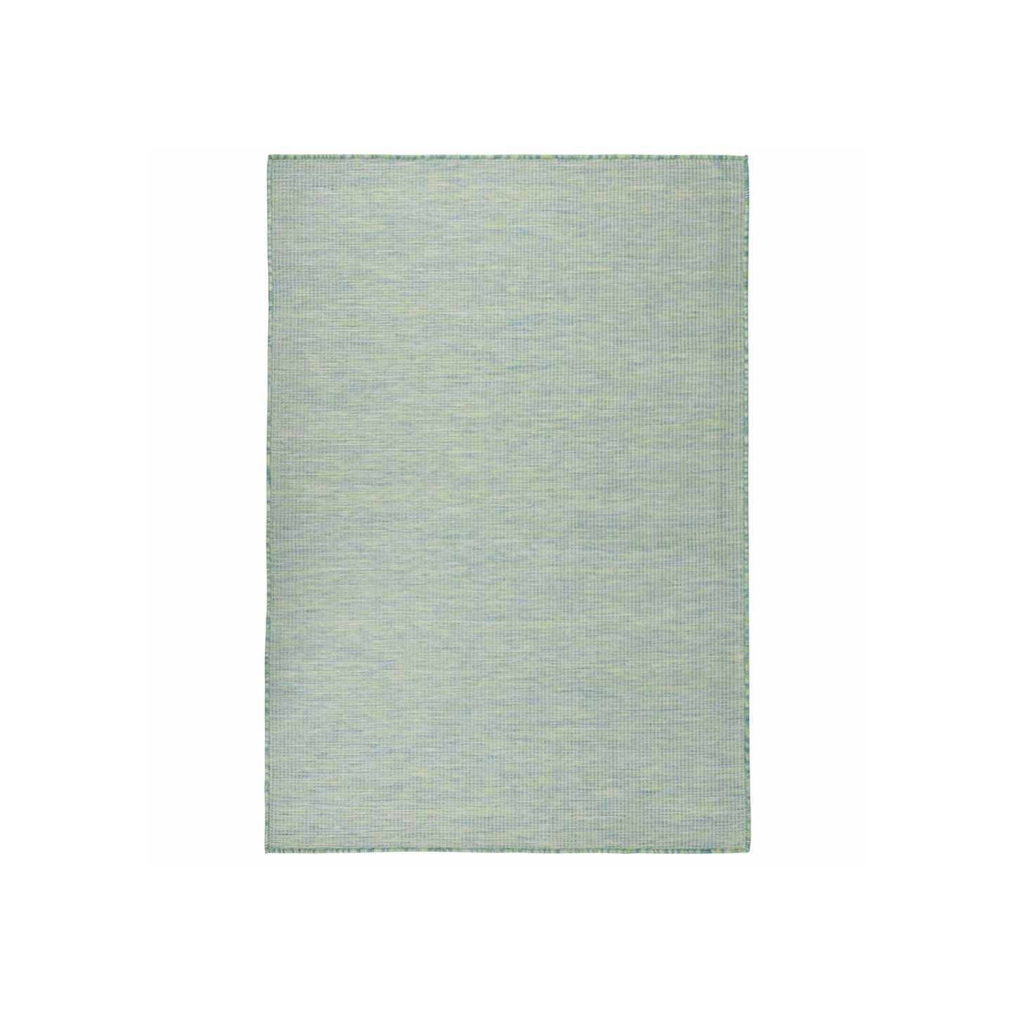 Tapis à tissage plat d'extérieur 160x230 cm Turquoise