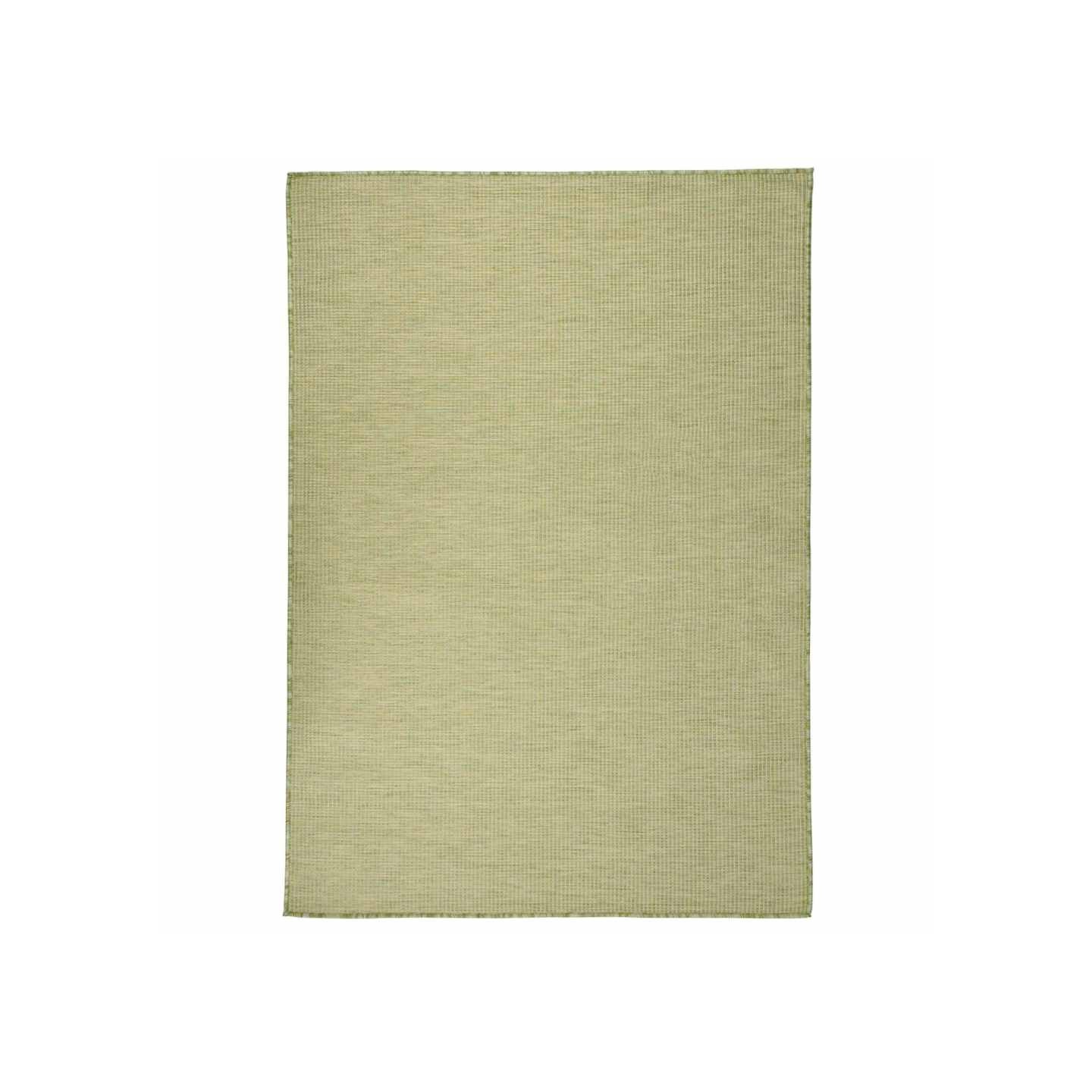 Tapis à tissage plat d'extérieur 140x200 cm Vert