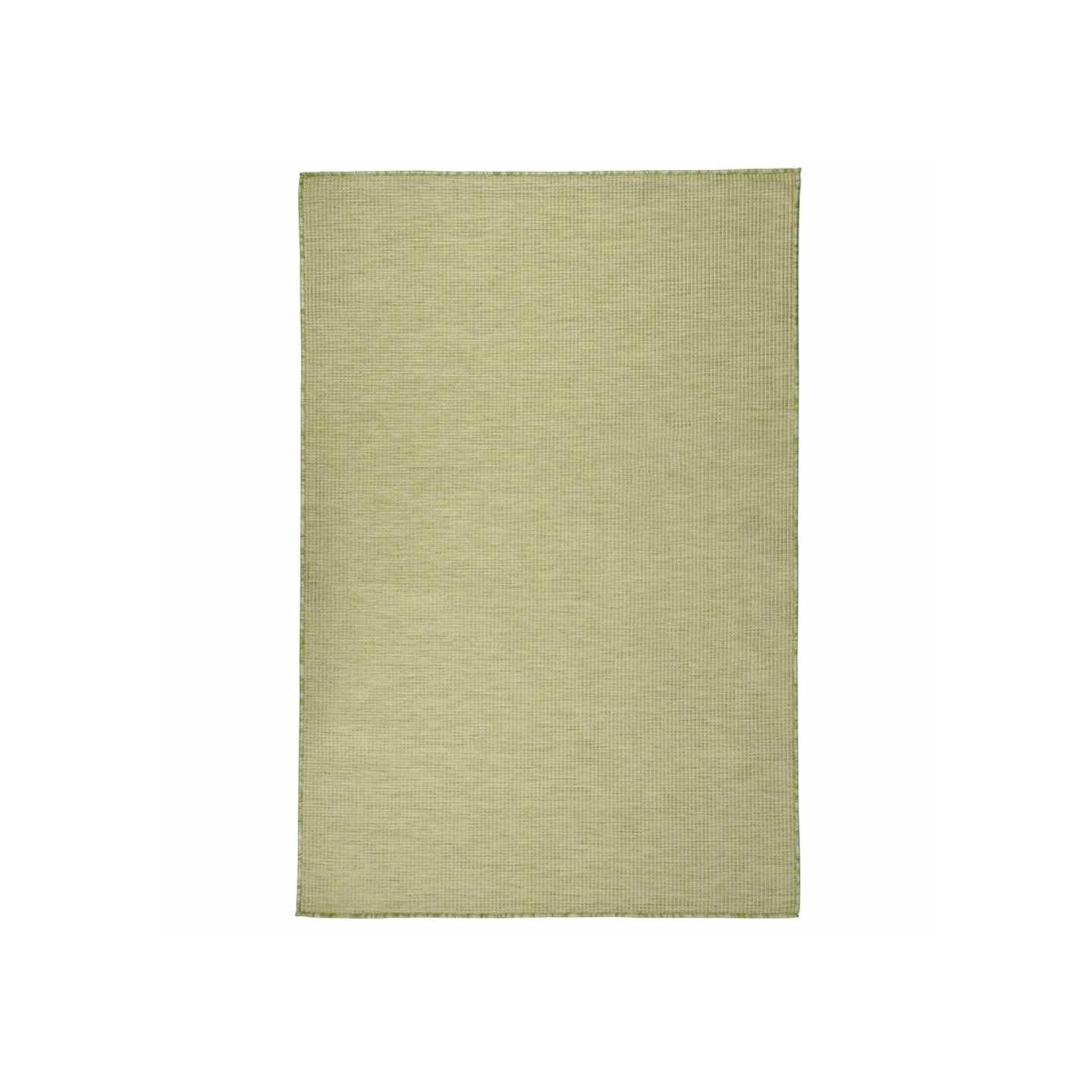 Tapis à tissage plat d'extérieur 120x170 cm Vert