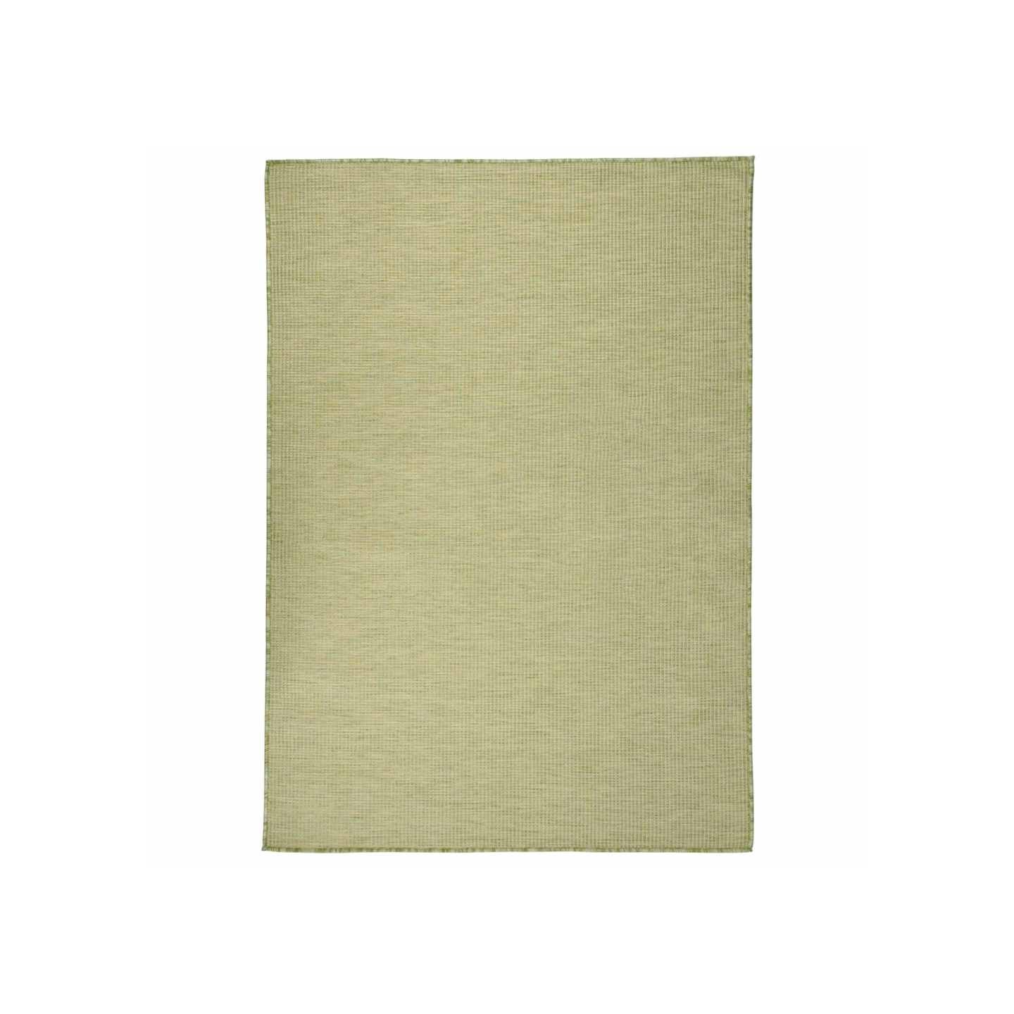Tapis à tissage plat d'extérieur 160x230 cm Vert