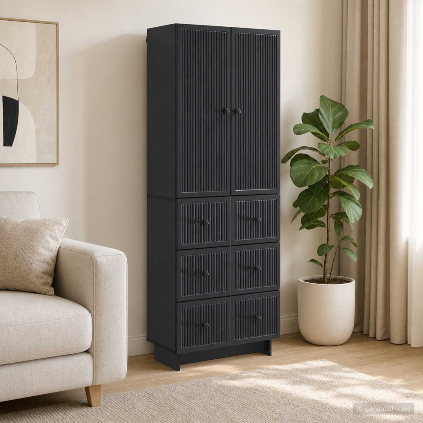 Ensemble de Meubles 2 pc Bois d'ingénierie