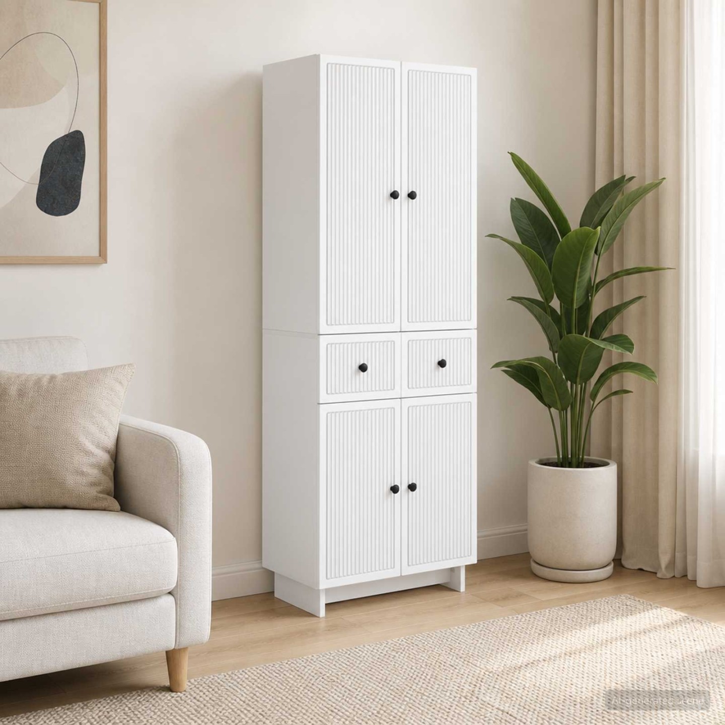Ensemble de Meubles 2 pc Bois d'ingénierie
