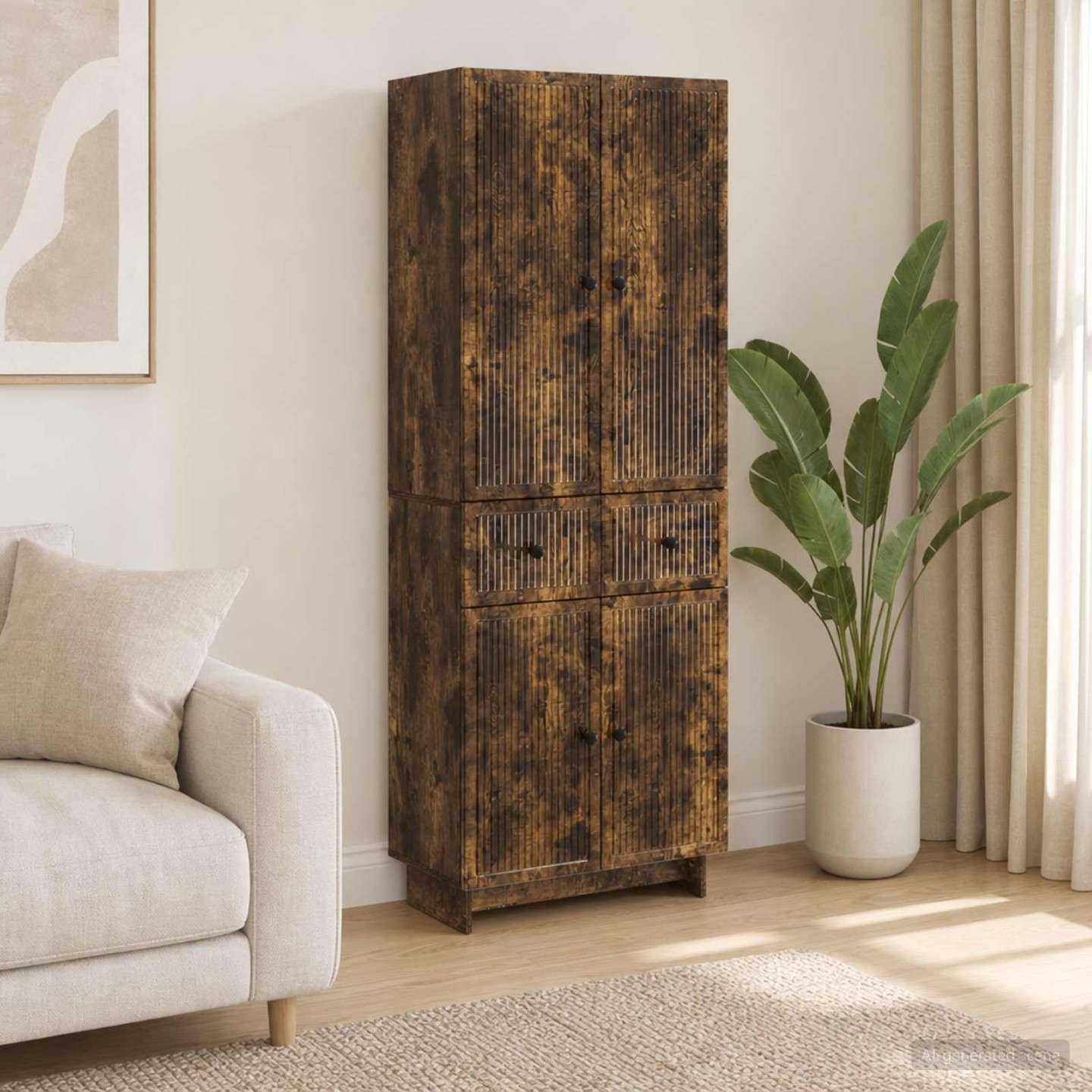 Ensemble de Meubles 2 pc Bois d'ingénierie