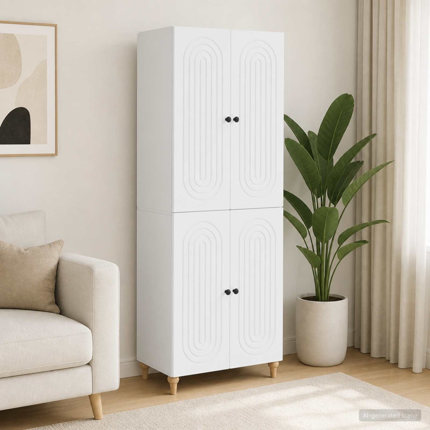 Ensemble de Meubles 2 pc Bois d'ingénierie