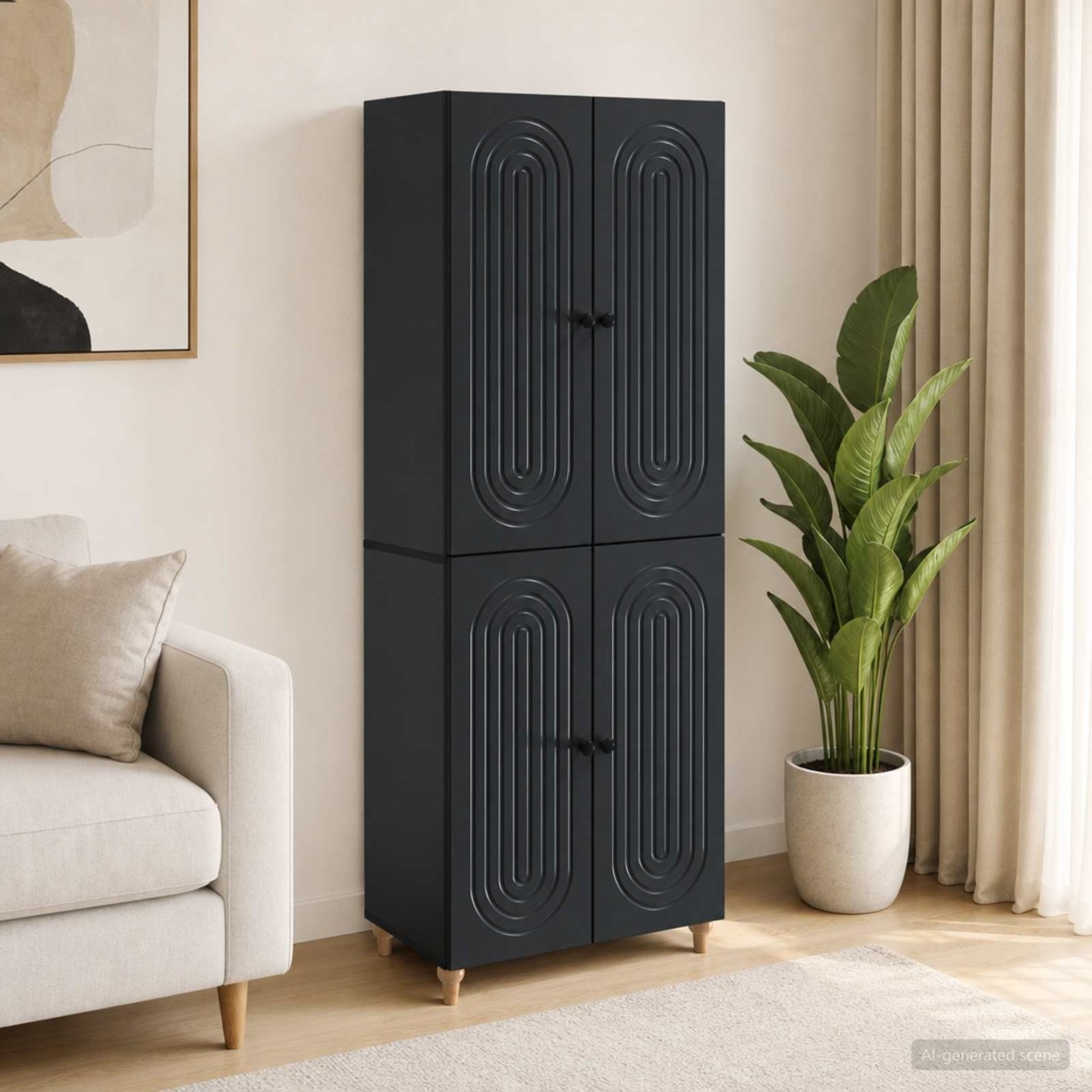 Ensemble de Meubles 2 pc Bois d'ingénierie