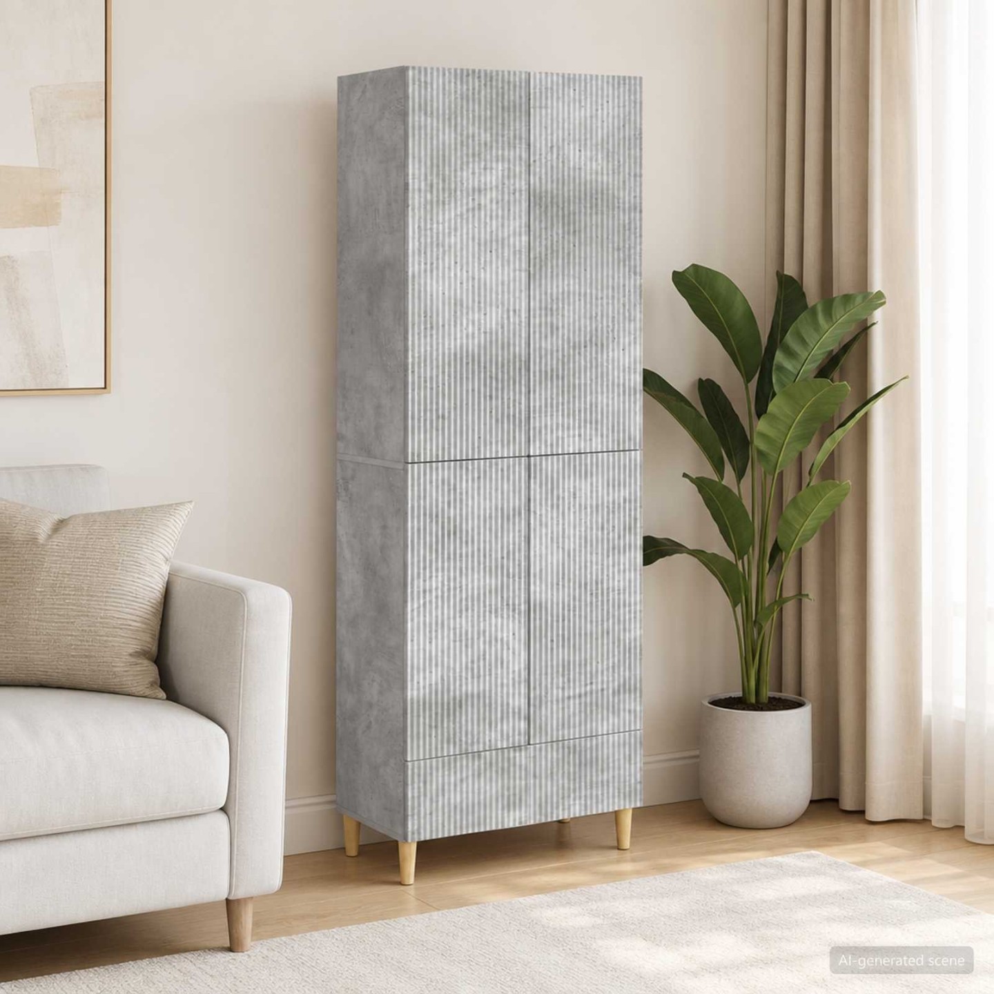 Ensemble de Meubles 2 pc Bois d'ingénierie