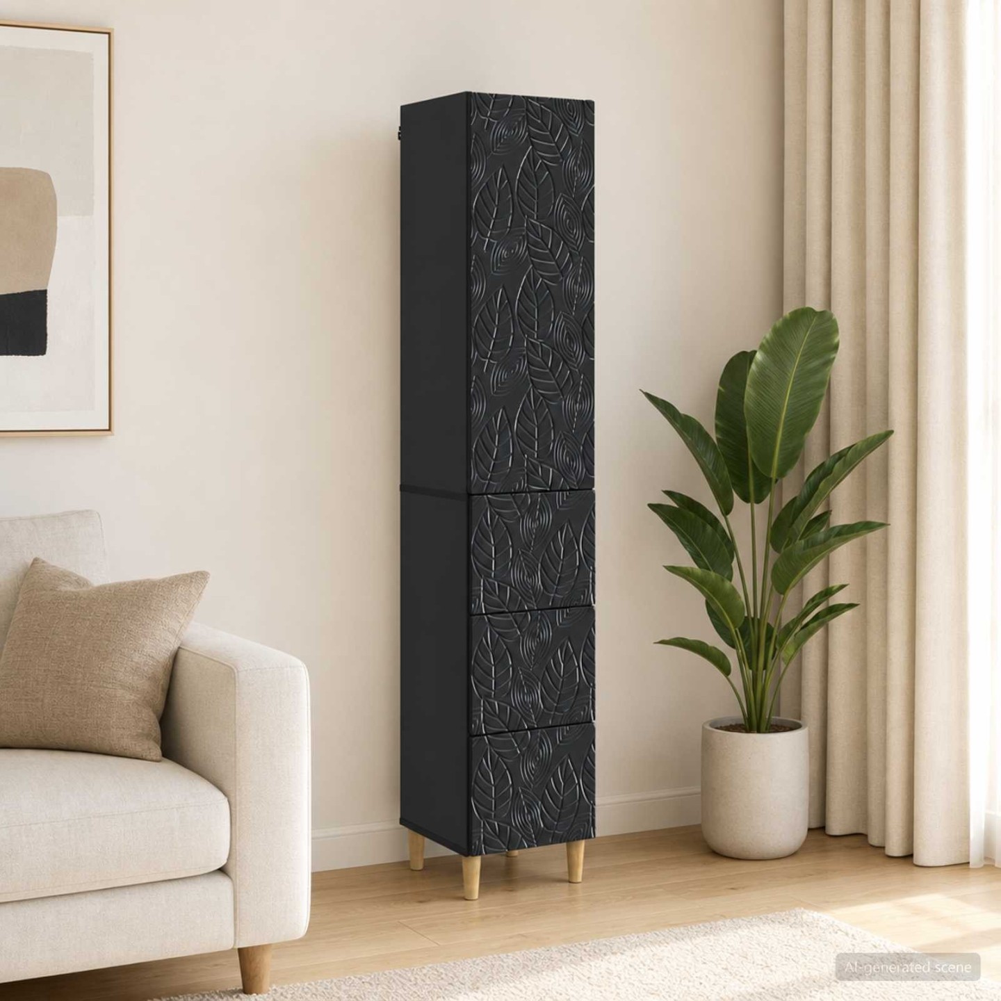 Ensemble de Meubles 2 pc 33 x 34,5 x 90 cm Bois d'ingénierie