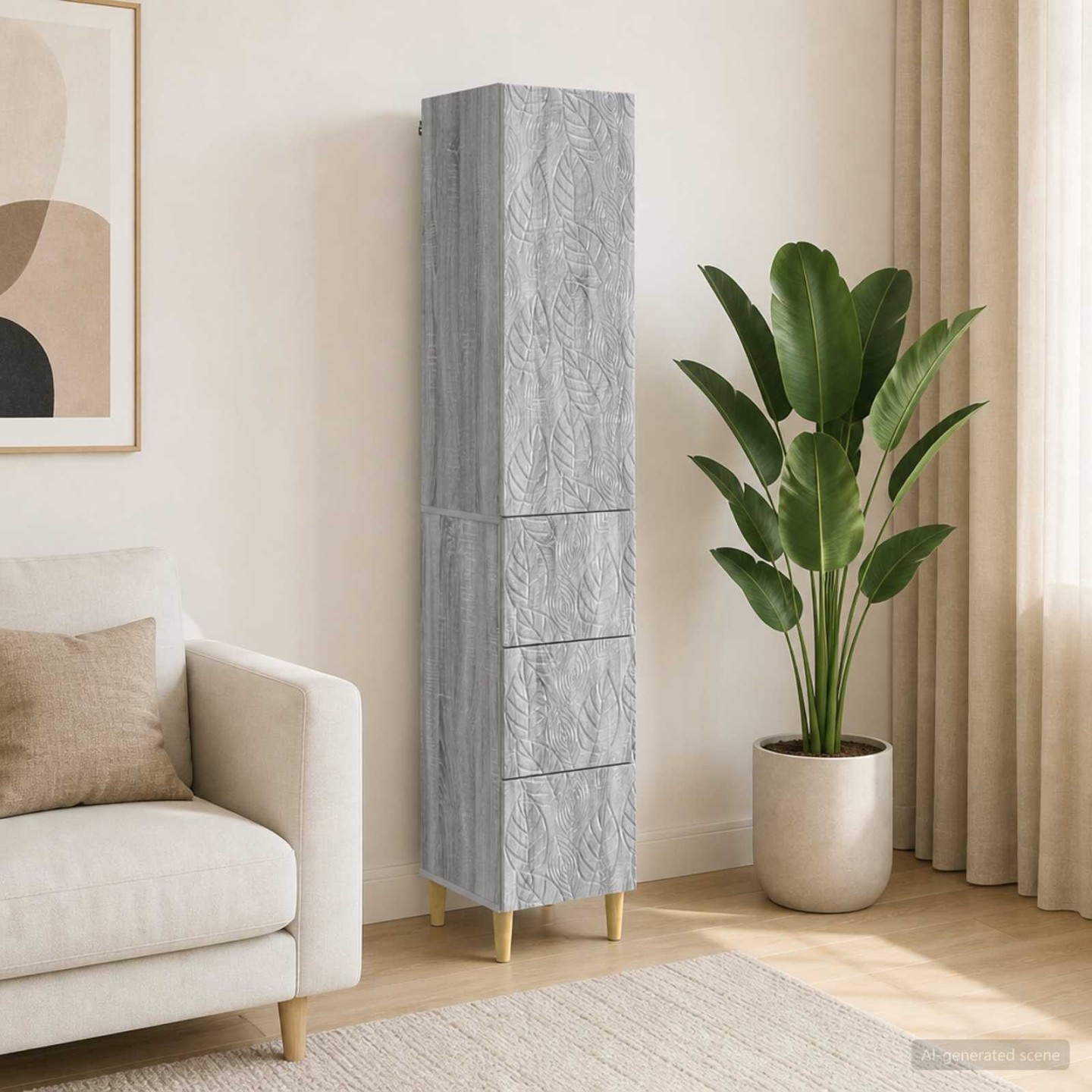 Ensemble de Meubles 2 pc 33 x 34,5 x 90 cm Bois d'ingénierie
