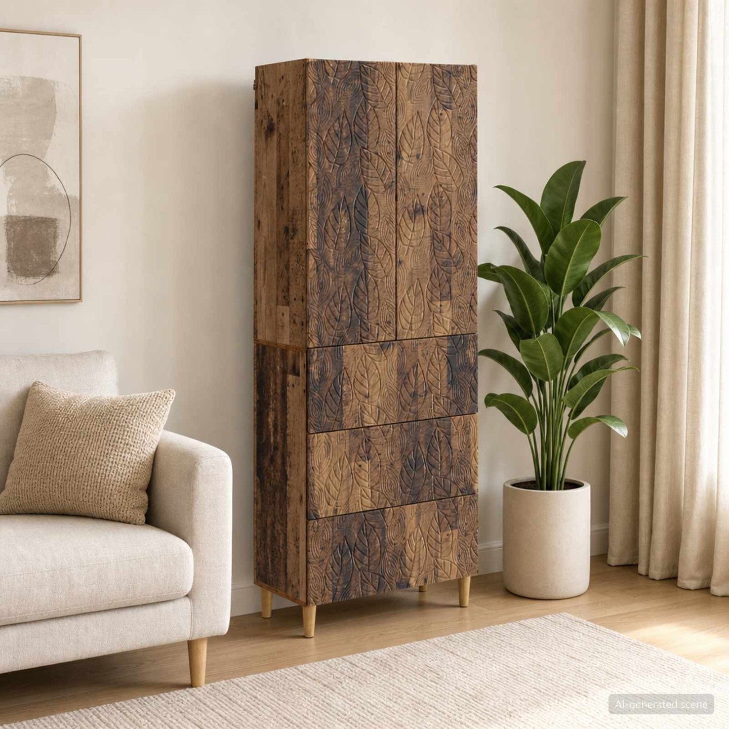 Ensemble de Meubles 2 pc 66 x 34,5 x 90 cm Bois d'ingénierie
