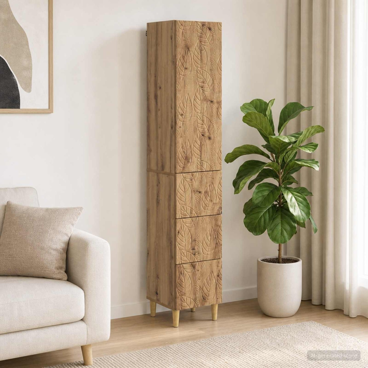 Ensemble de Meubles 2 pc 33 x 34,5 x 90 cm Bois d'ingénierie