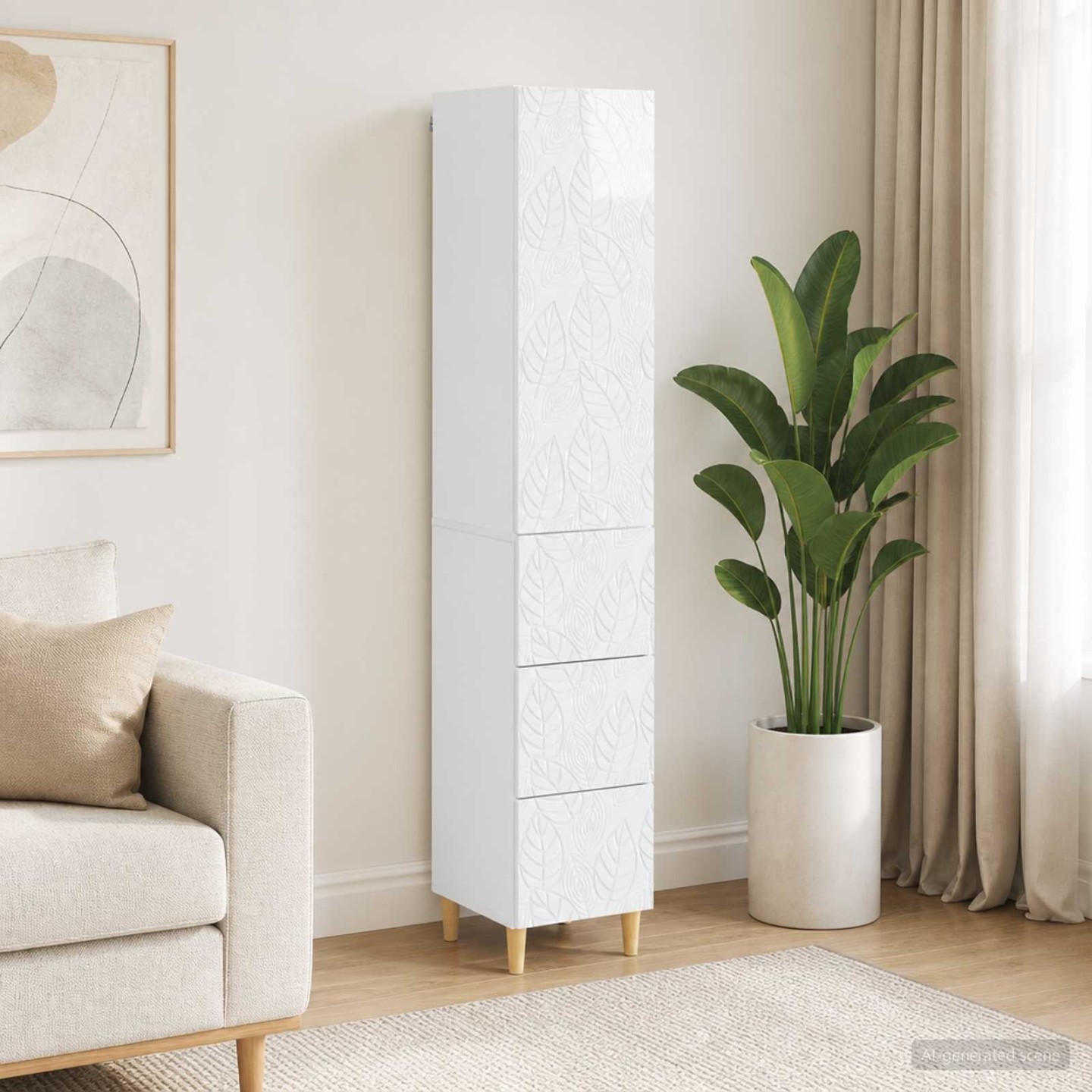 Ensemble de Meubles 2 pc 33 x 34,5 x 90 cm Bois d'ingénierie