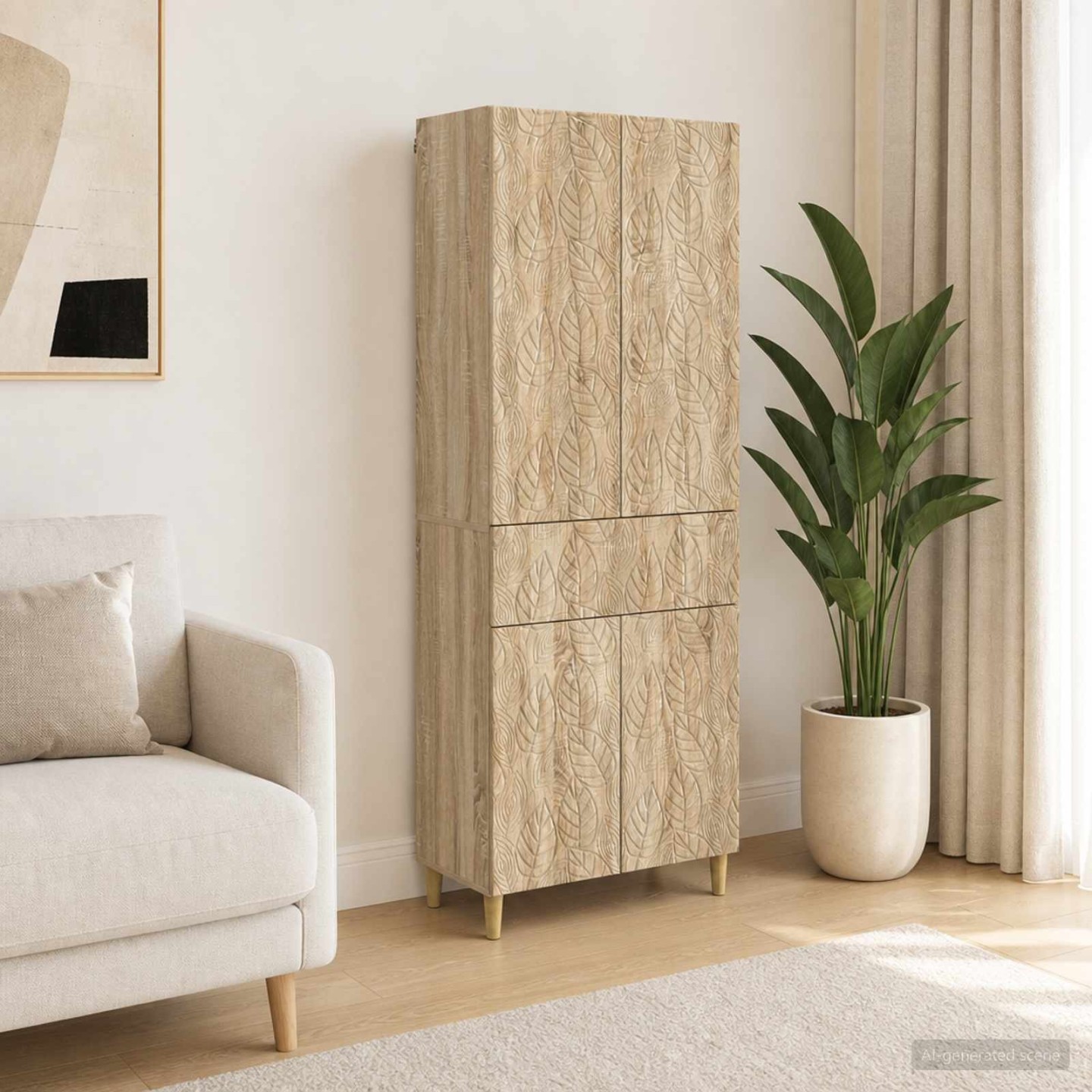 Ensemble de Meubles 2 pc Bois d'ingénierie
