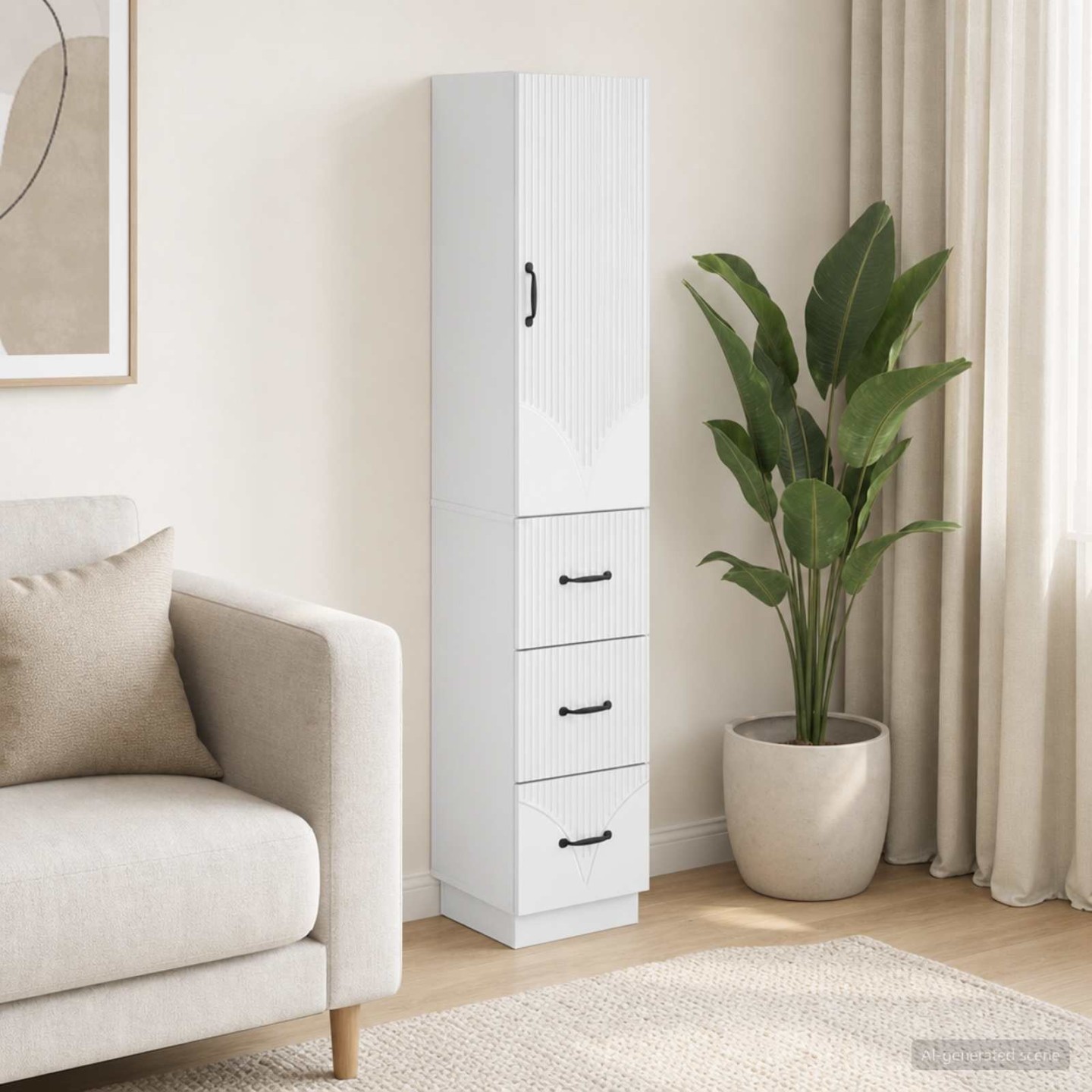 Ensemble de Meubles 2 pc 33 x 34,5 x 87 cm Bois d'ingénierie
