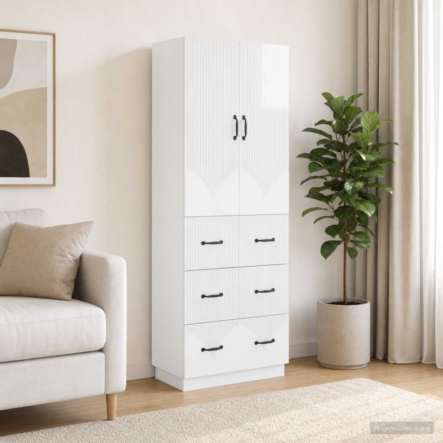 Ensemble de Meubles 2 pc 66 x 34,5 x 87 cm Bois d'ingénierie